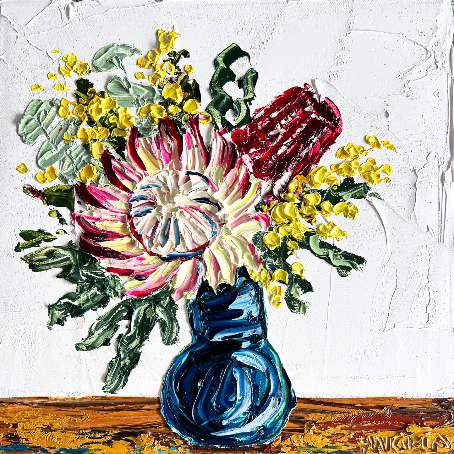 Protea and wattle