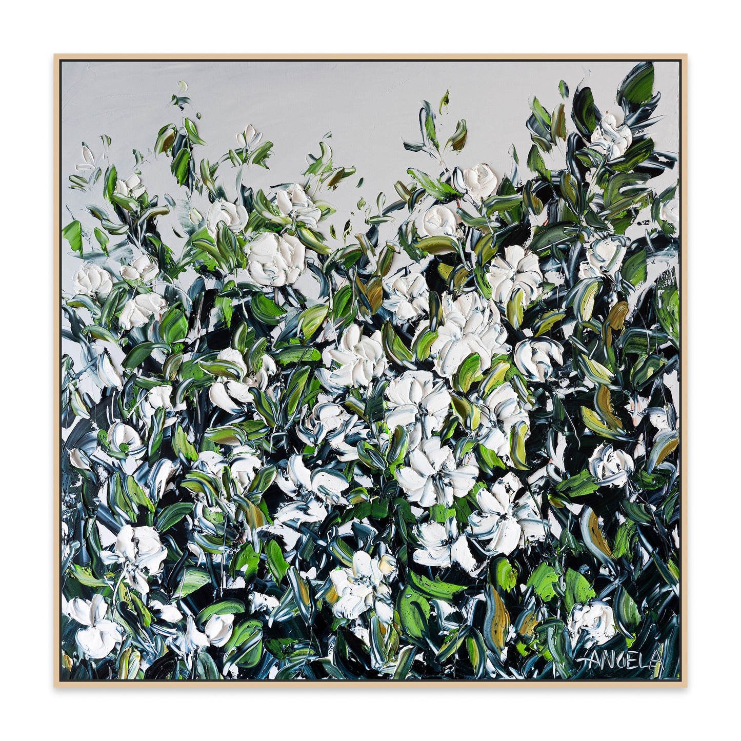 Rain Over The Roses - Fine Art Print