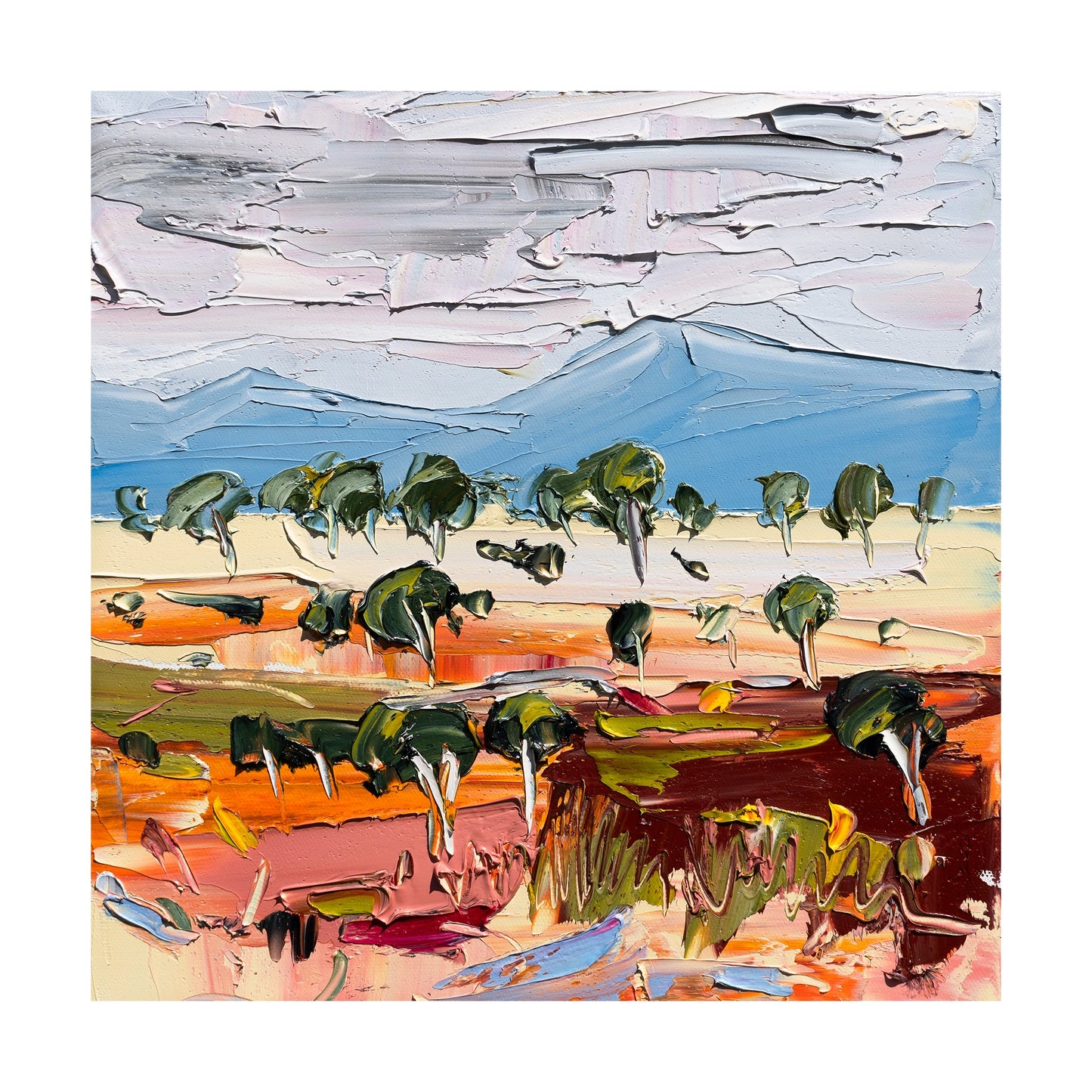 Ochre Plains - Fine Art Print