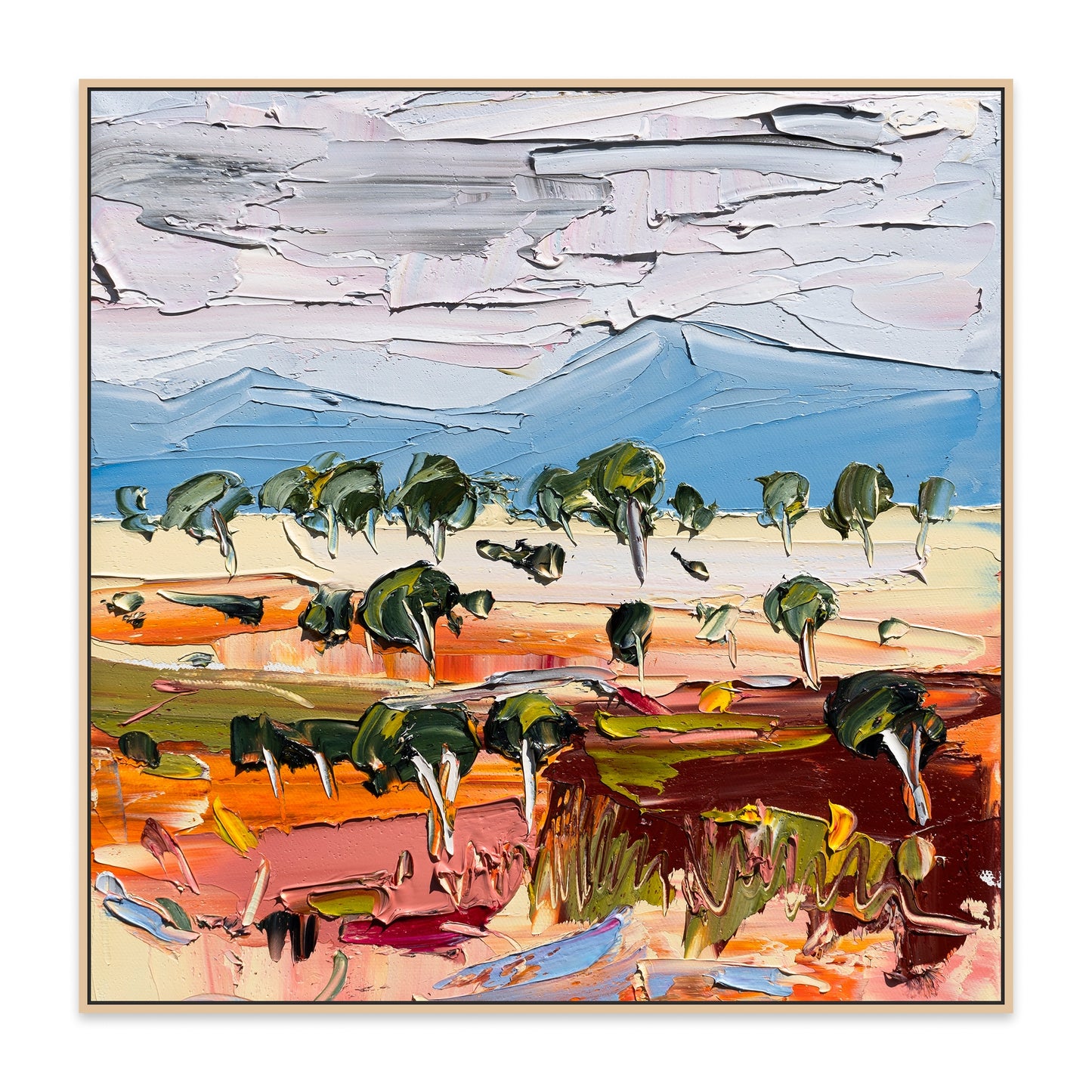 Ochre Plains - Fine Art Print