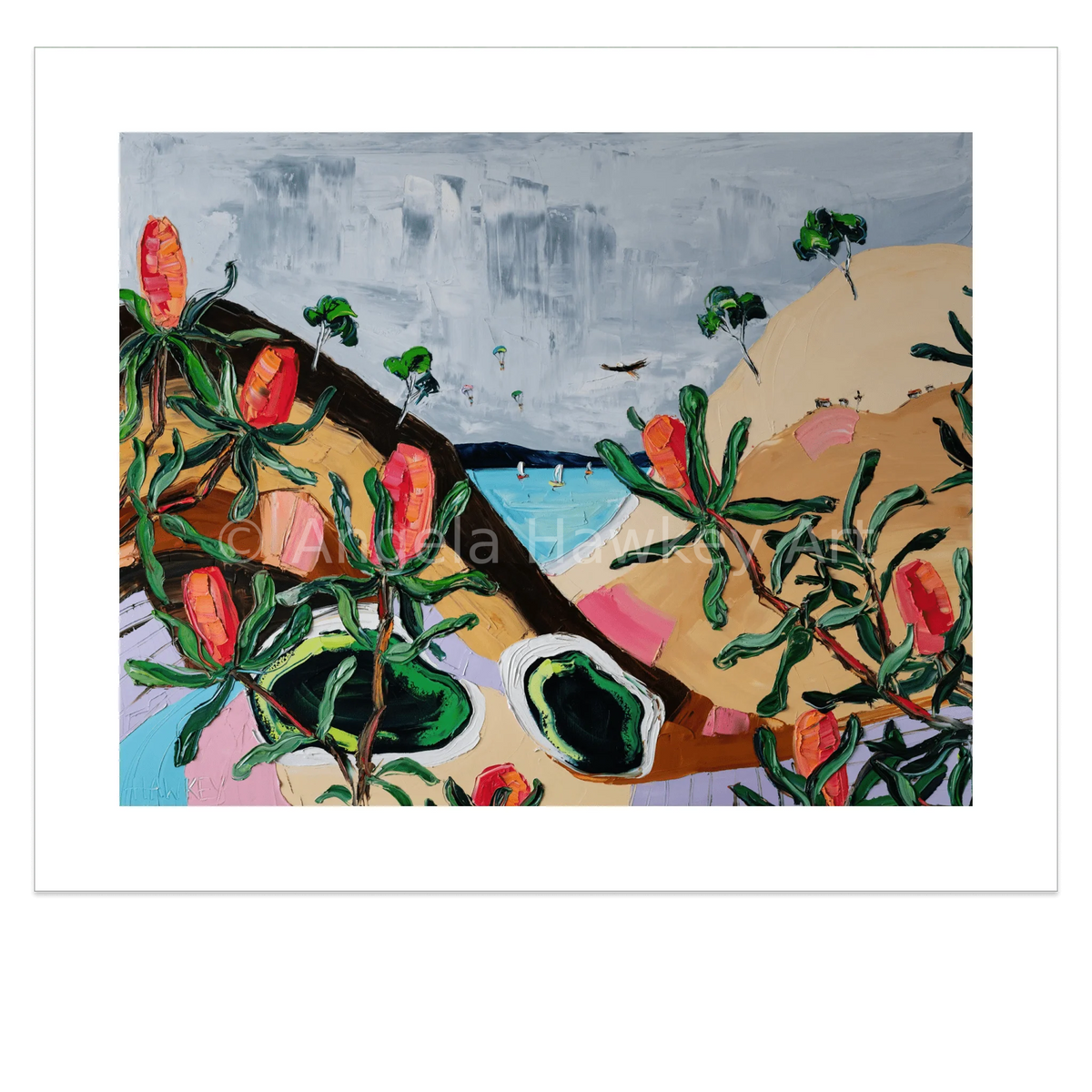 A Play on Nature - Fine Art Print - Gold Coast Gallery Of ArtAngela Hawkey