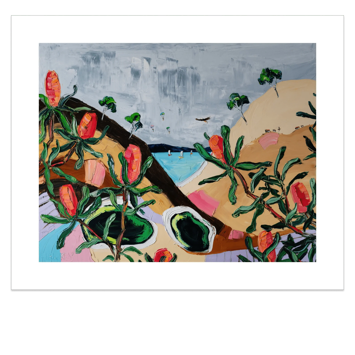 A Play on Nature - Fine Art Print - Gold Coast Gallery Of ArtAngela Hawkey