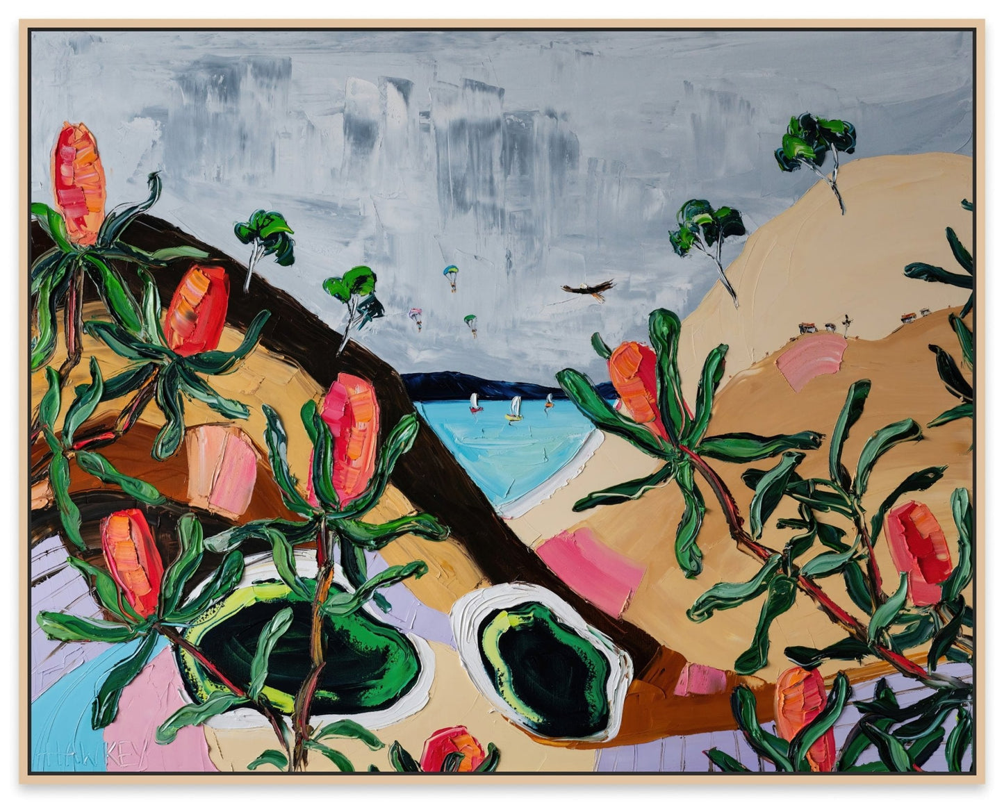 A Play on Nature - Fine Art Print - Gold Coast Gallery Of ArtAngela Hawkey