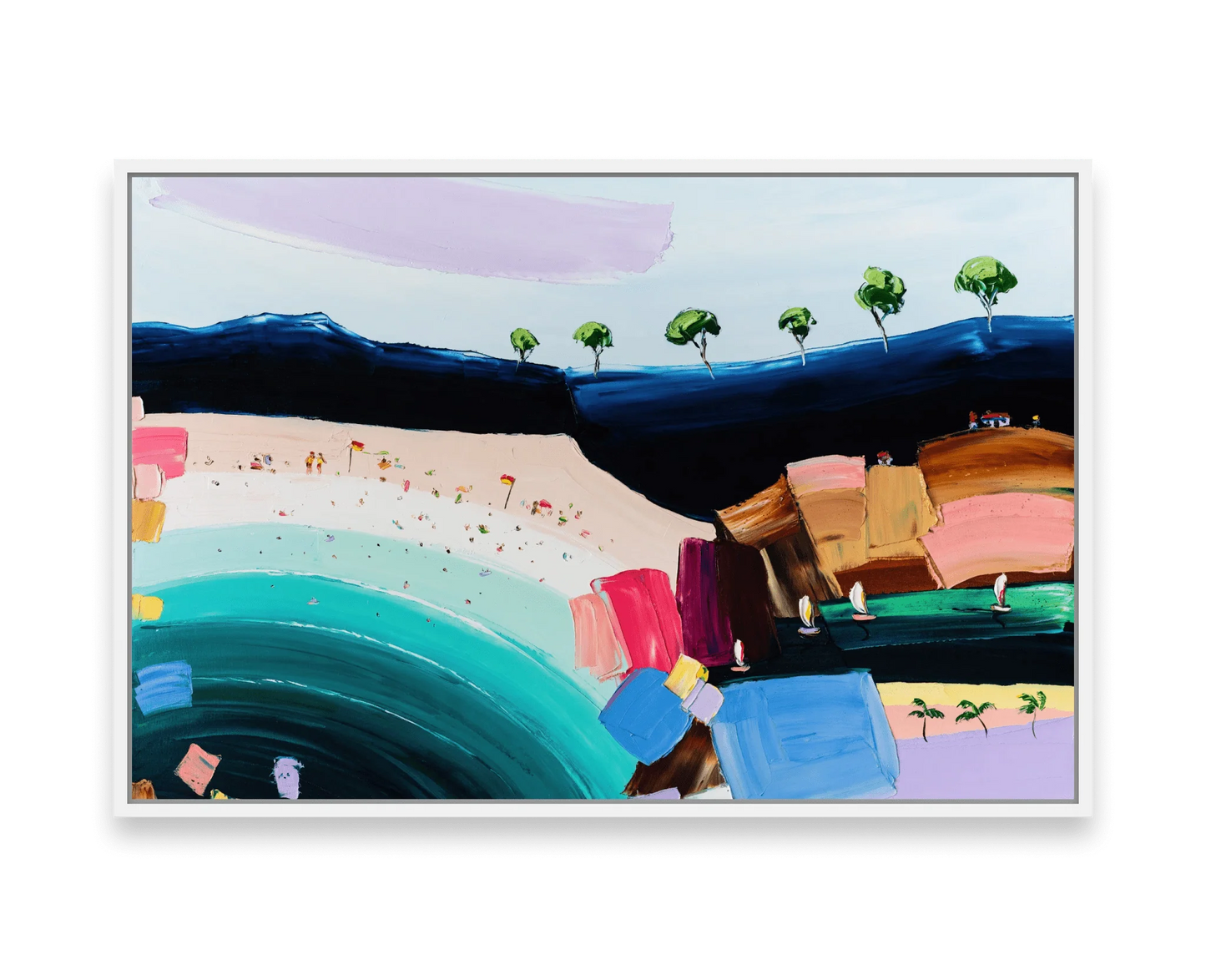 A Sandy Escape - Fine Art Print - Gold Coast Gallery Of ArtAngela Hawkey