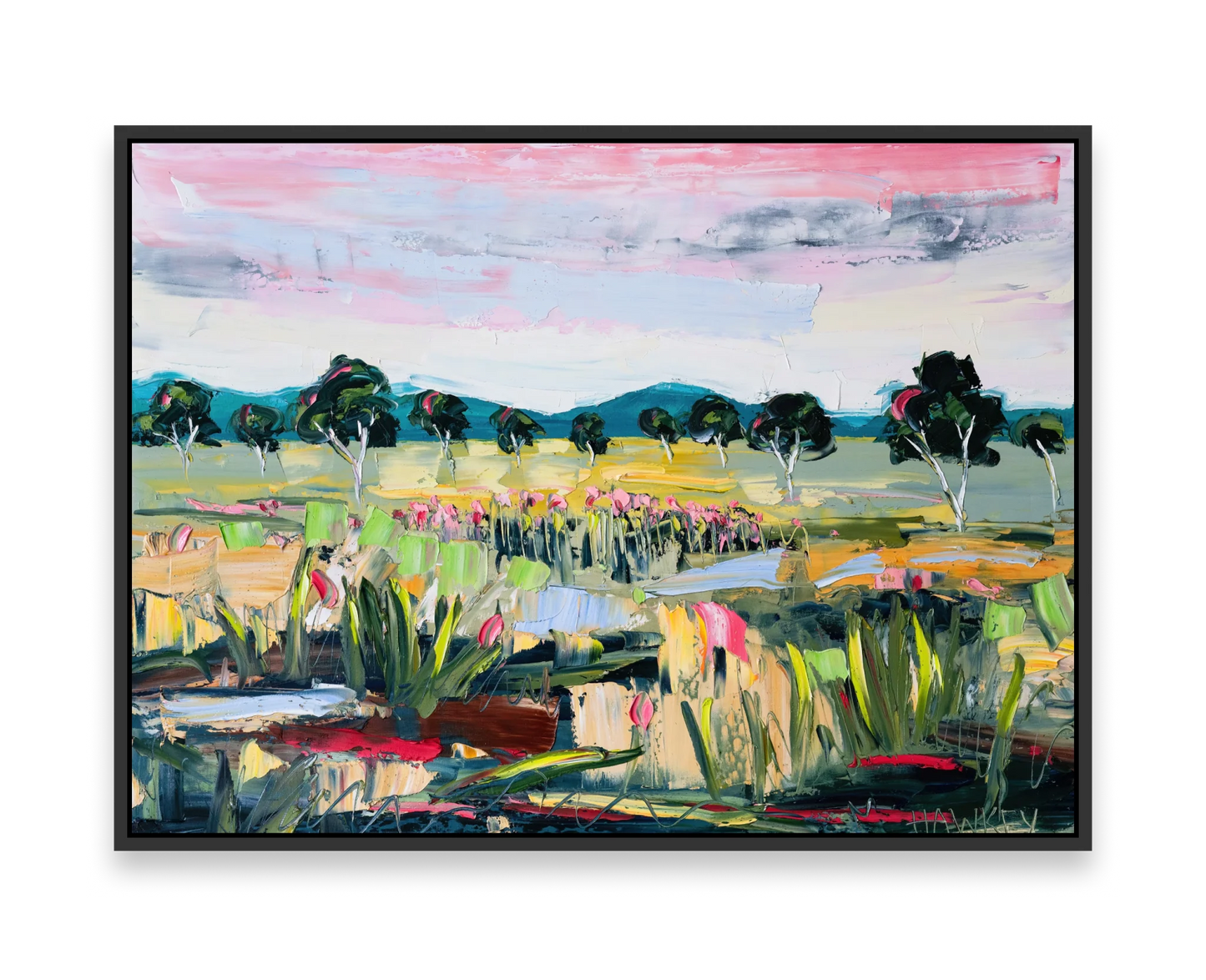 A Shared Land 2 - Fine Art Print - Gold Coast Gallery Of ArtAngela Hawkey