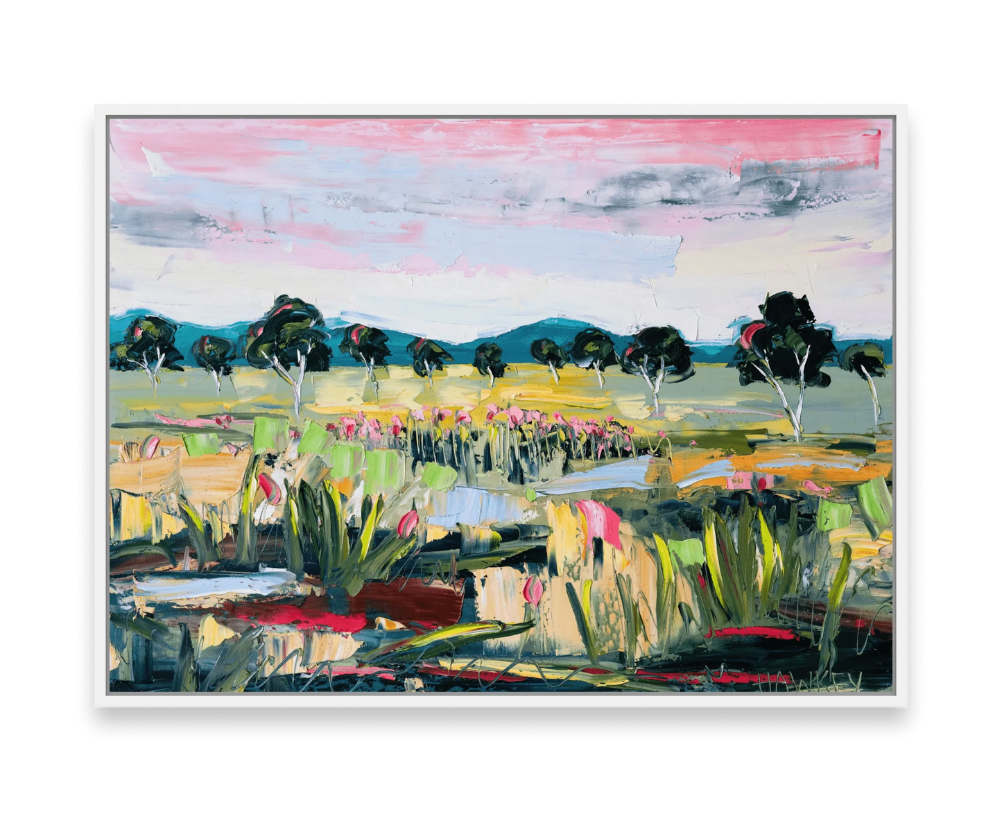 A Shared Land 2 - Fine Art Print - Gold Coast Gallery Of ArtAngela Hawkey