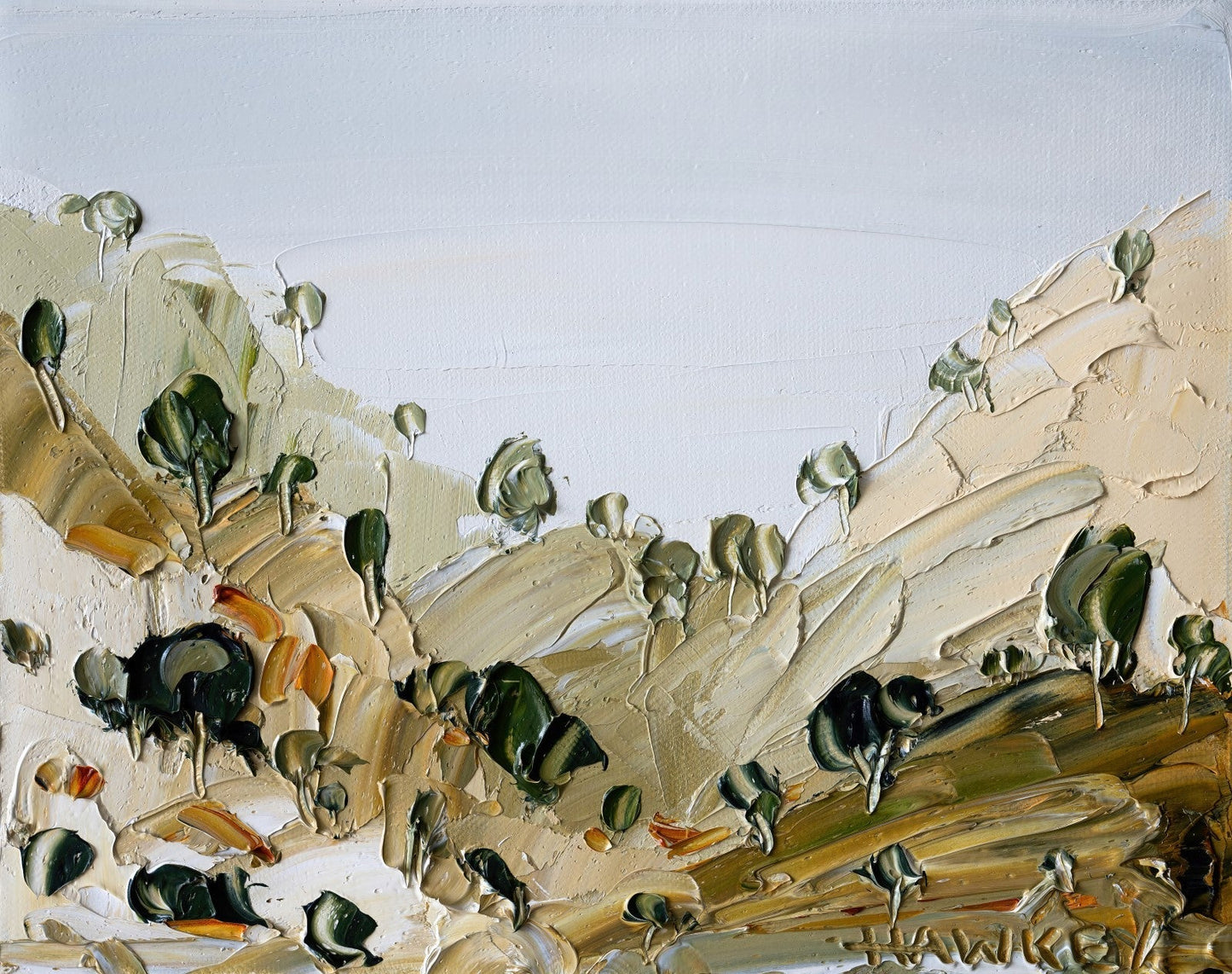 All The Greens - Fine Art Print - Gold Coast Gallery Of ArtAngela Hawkey