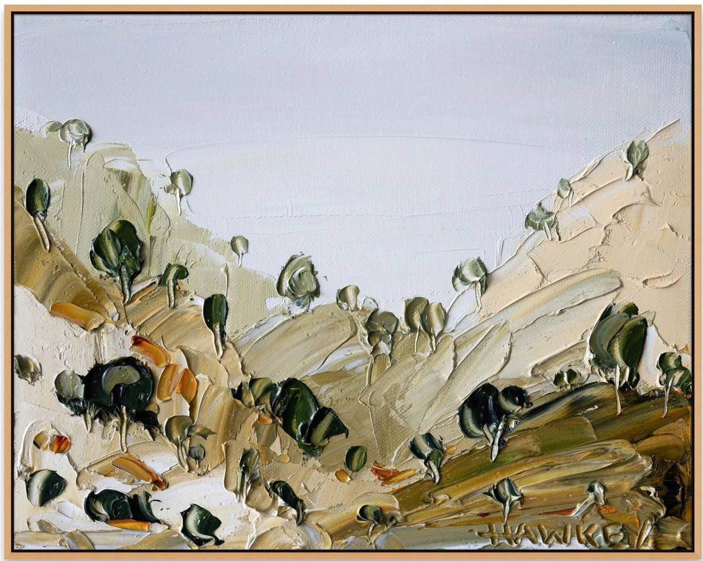 All The Greens - Fine Art Print - Gold Coast Gallery Of ArtAngela Hawkey