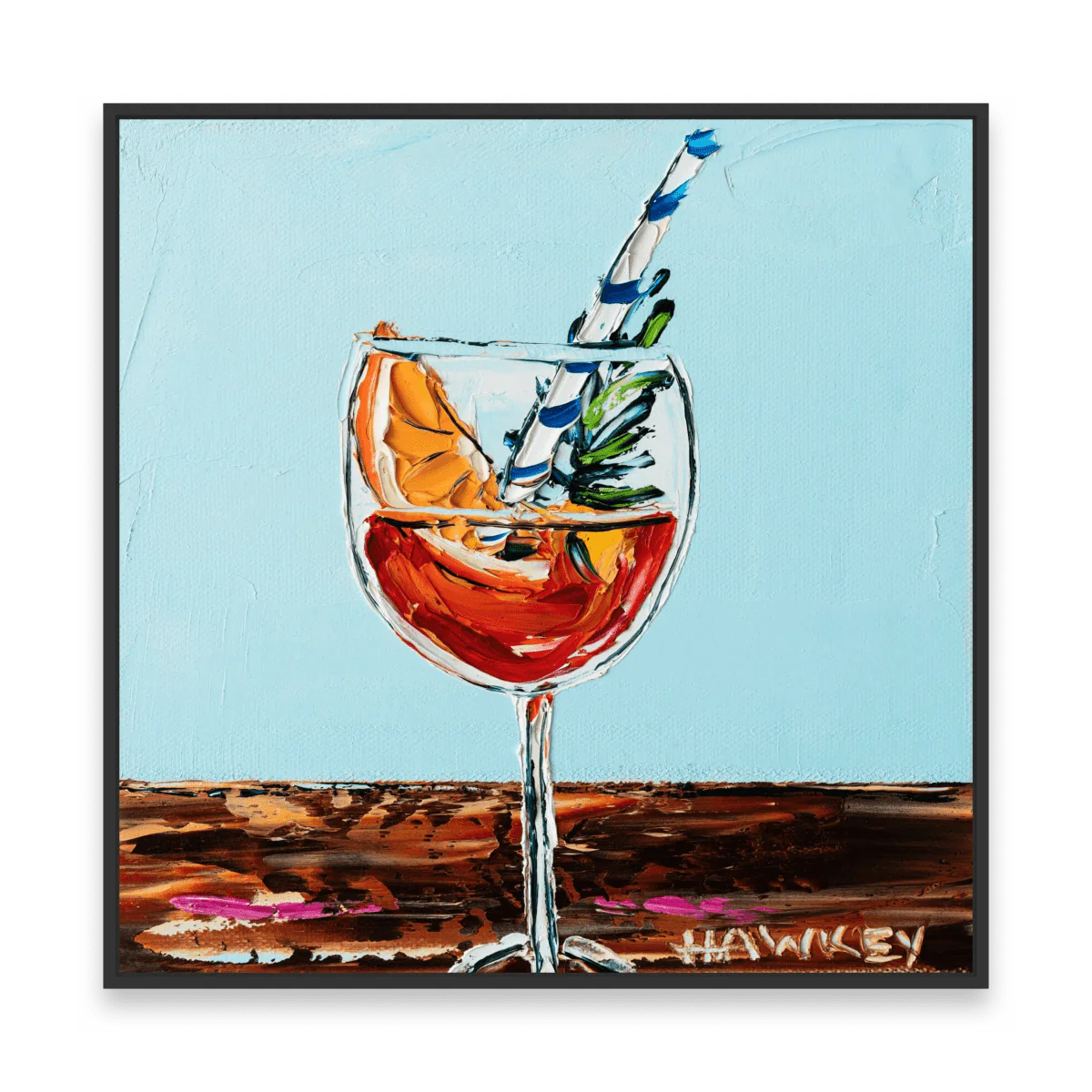 Aperol Spritz 10 - Fine Art Print - Gold Coast Gallery Of ArtAngela Hawkey
