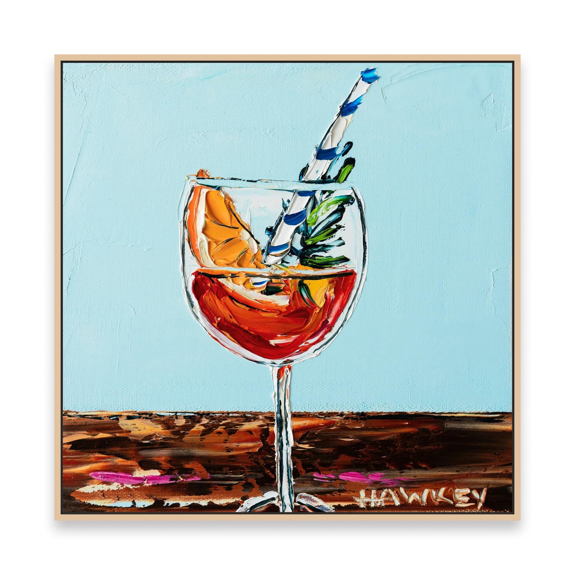 Aperol Spritz 10 - Fine Art Print - Gold Coast Gallery Of ArtAngela Hawkey