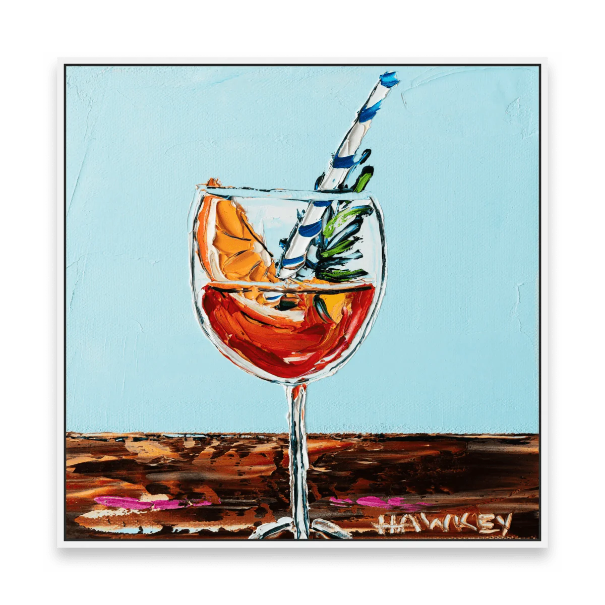 Aperol Spritz 10 - Fine Art Print - Gold Coast Gallery Of ArtAngela Hawkey