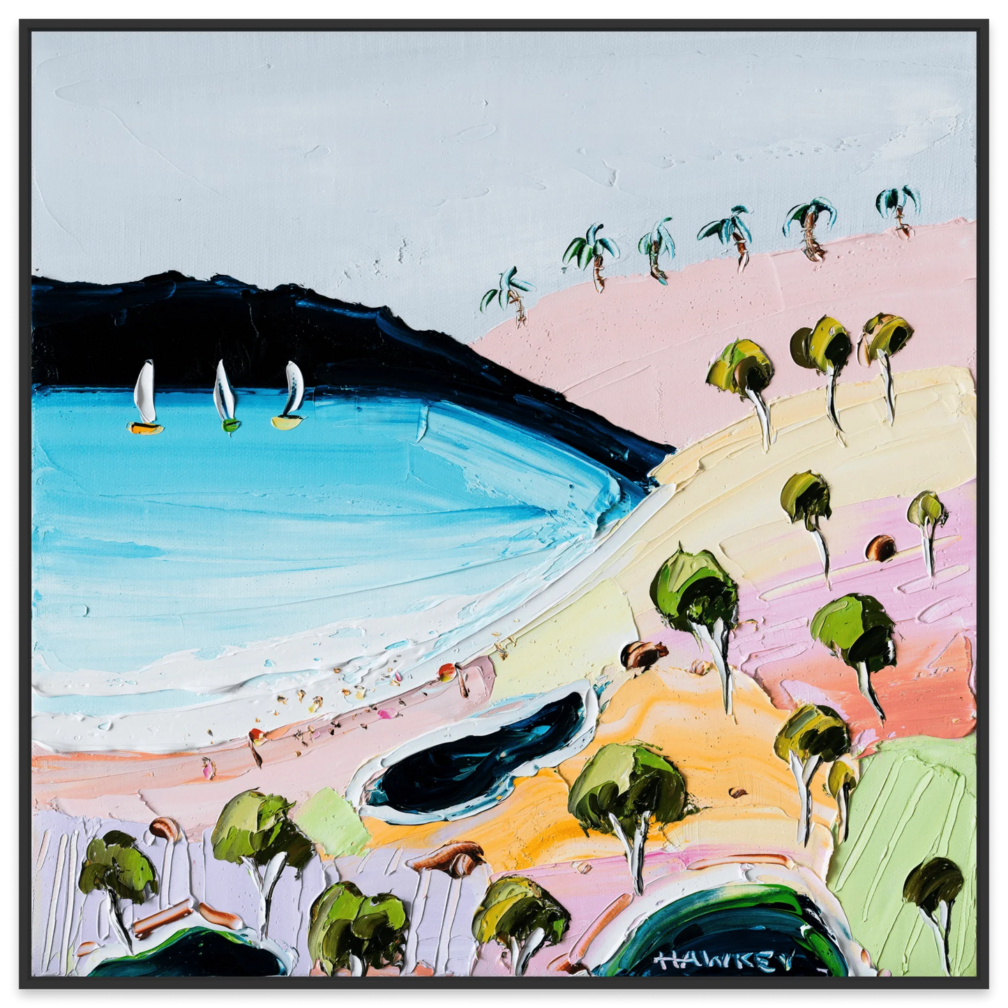 Beachlands 11 - Fine Art Print - Gold Coast Gallery Of ArtAngela Hawkey
