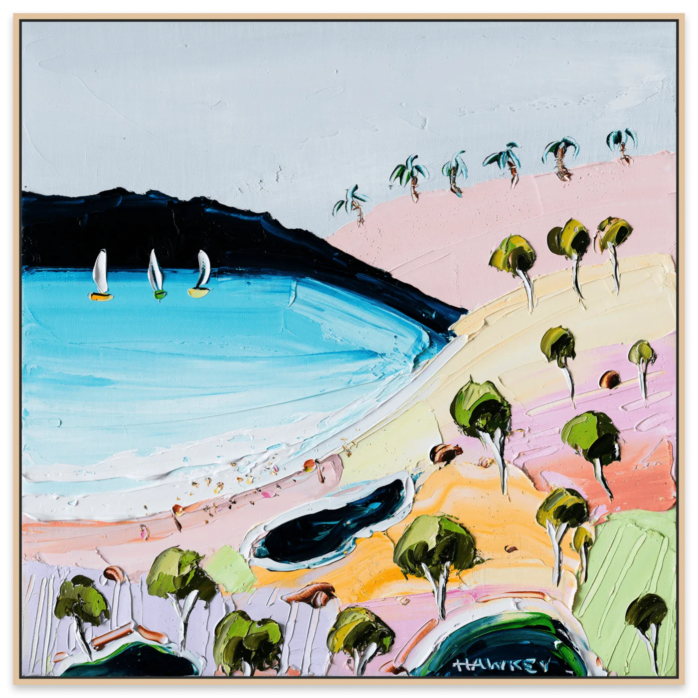 Beachlands 11 - Fine Art Print - Gold Coast Gallery Of ArtAngela Hawkey