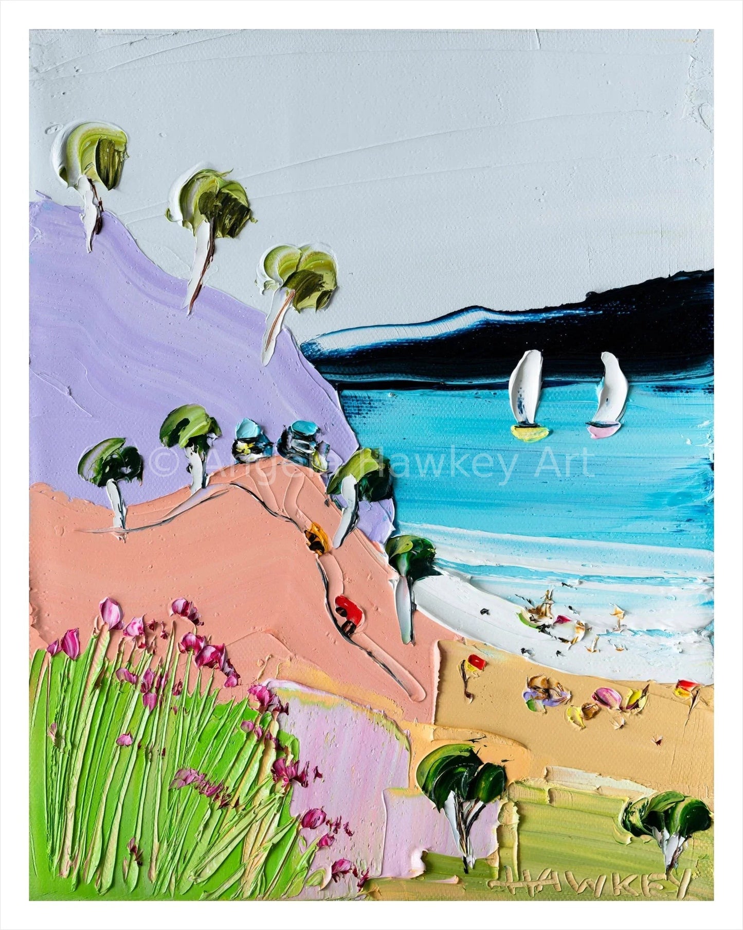 Beachlands 12 - Fine Art Print - Gold Coast Gallery Of ArtAngela Hawkey