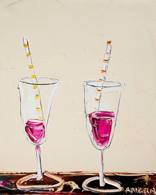 Besties - Fine Art Print - Gold Coast Gallery Of ArtAngela Hawkey