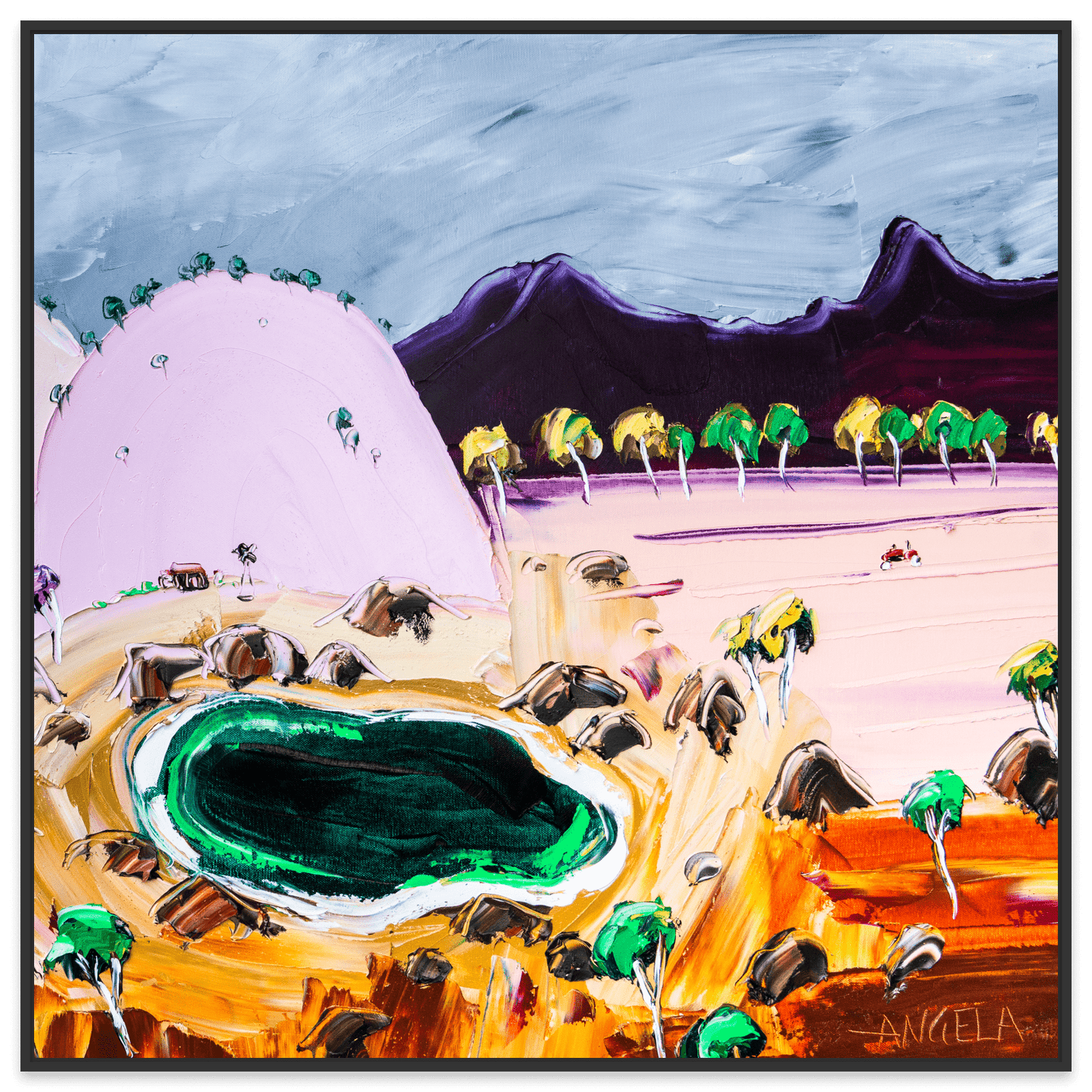 Bigger Than The Sky - Fine Art Print - Gold Coast Gallery Of ArtAngela Hawkey