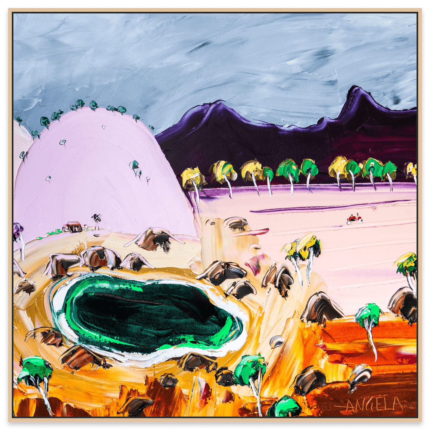 Bigger Than The Sky - Fine Art Print - Gold Coast Gallery Of ArtAngela Hawkey
