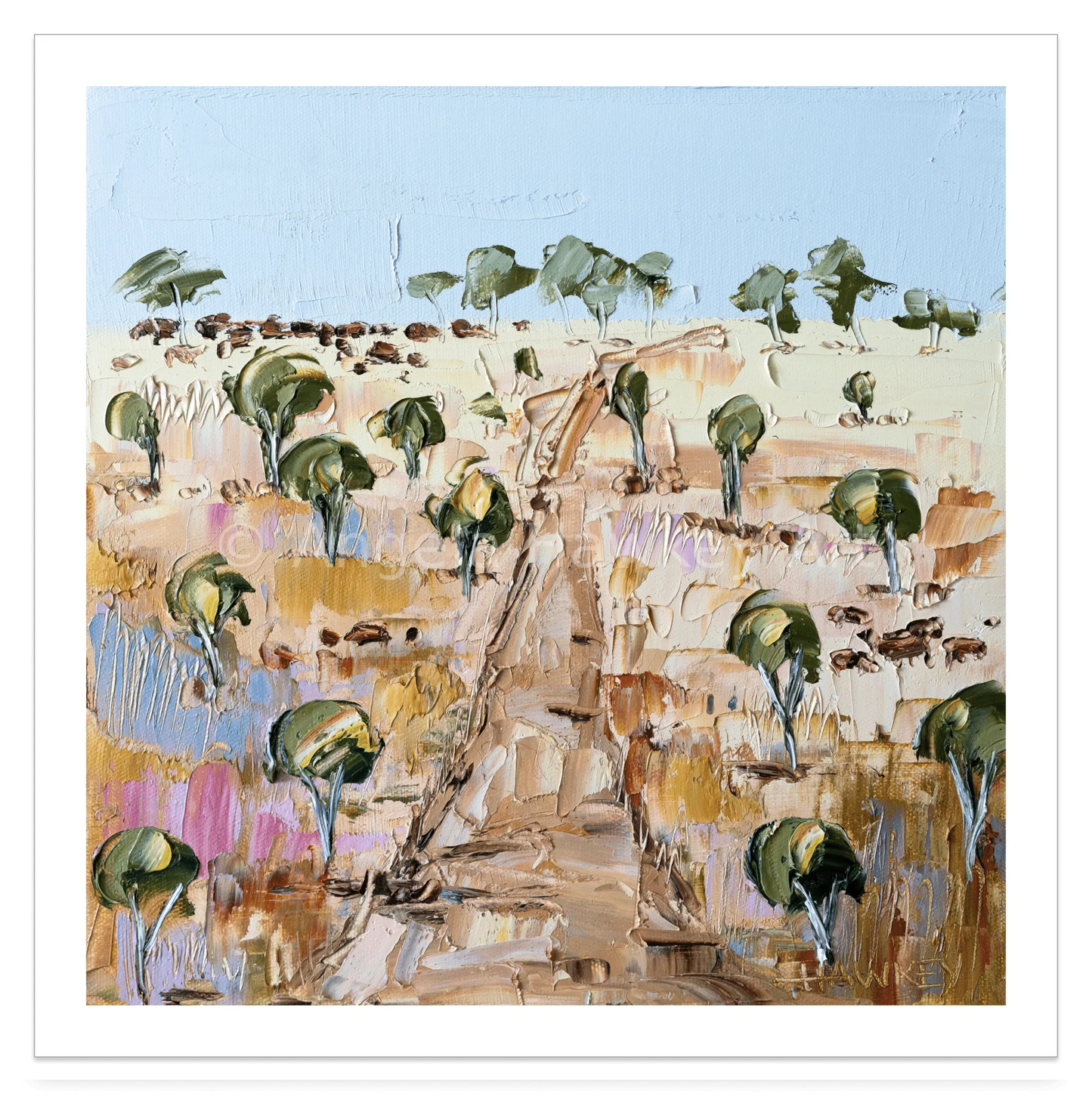Black All - Fine Art Print - Gold Coast Gallery Of ArtAngela Hawkey