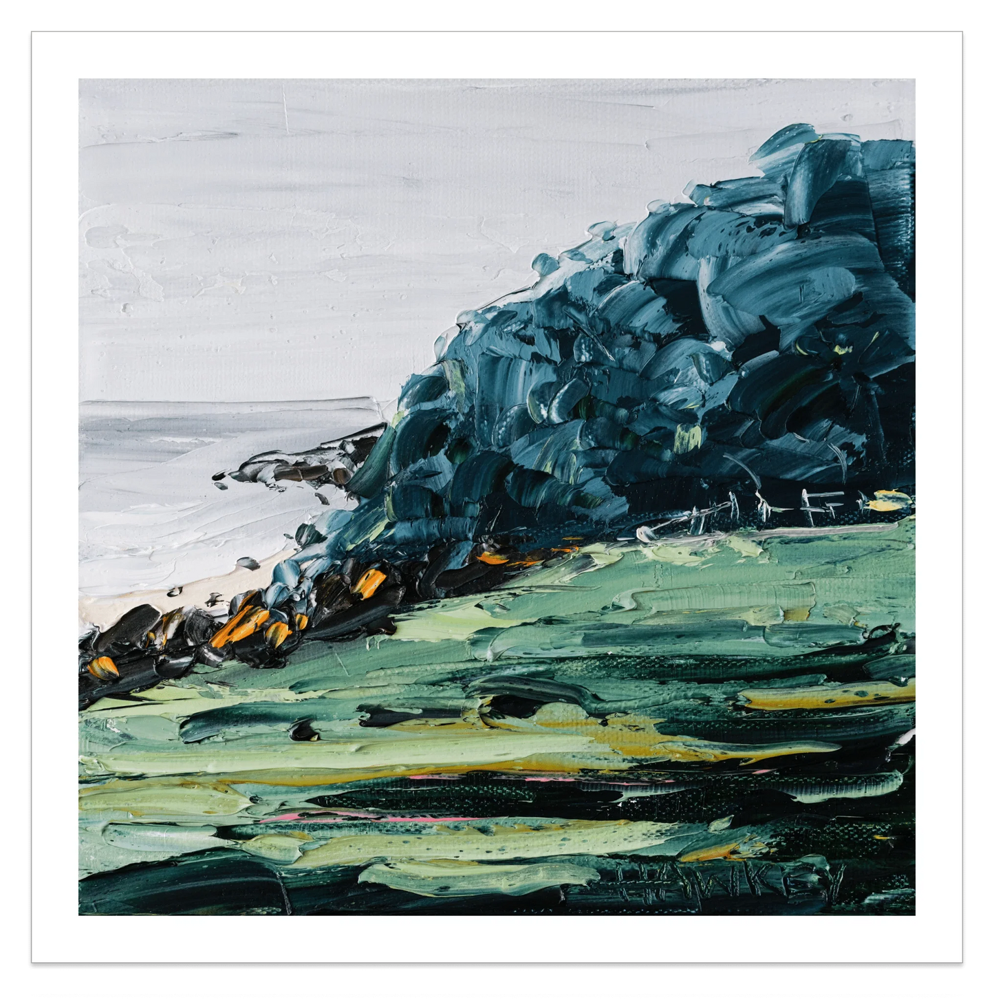 Burleigh Hill 2 - Fine Art Print - Gold Coast Gallery Of ArtAngela Hawkey