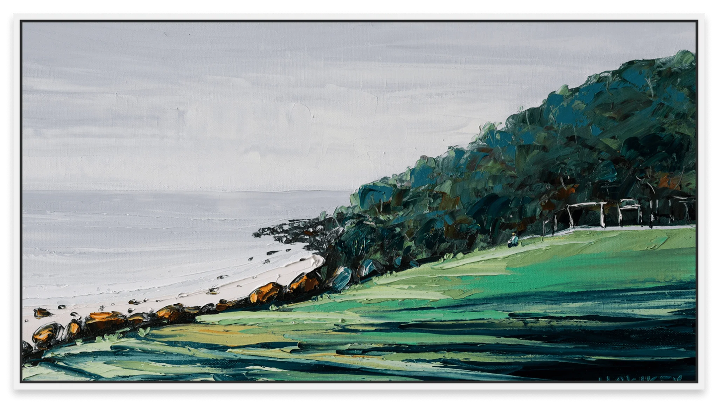 Burleigh Hill - Fine Art Print - Gold Coast Gallery Of ArtAngela Hawkey
