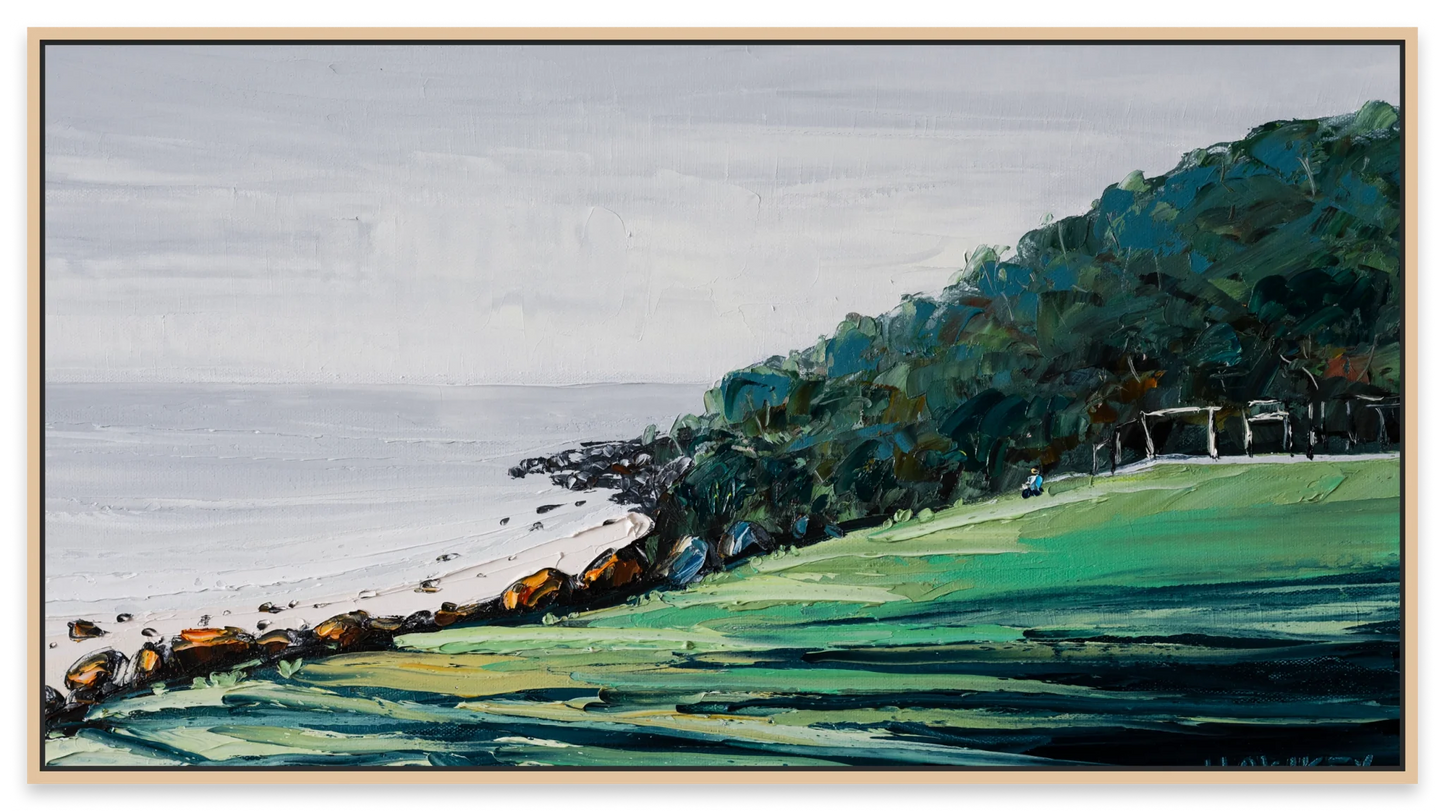 Burleigh Hill - Fine Art Print - Gold Coast Gallery Of ArtAngela Hawkey