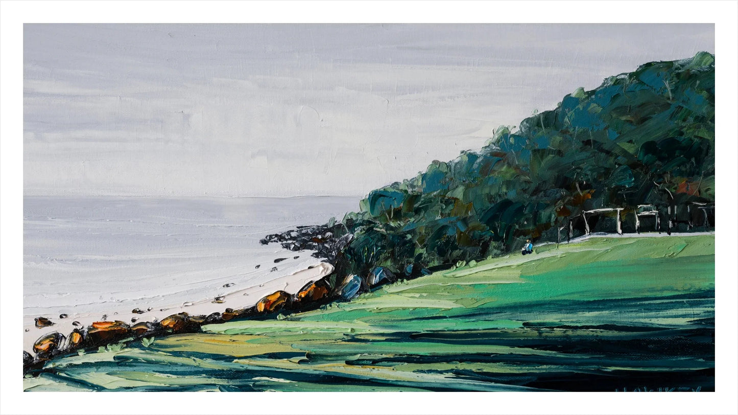 Burleigh Hill - Fine Art Print - Gold Coast Gallery Of ArtAngela Hawkey