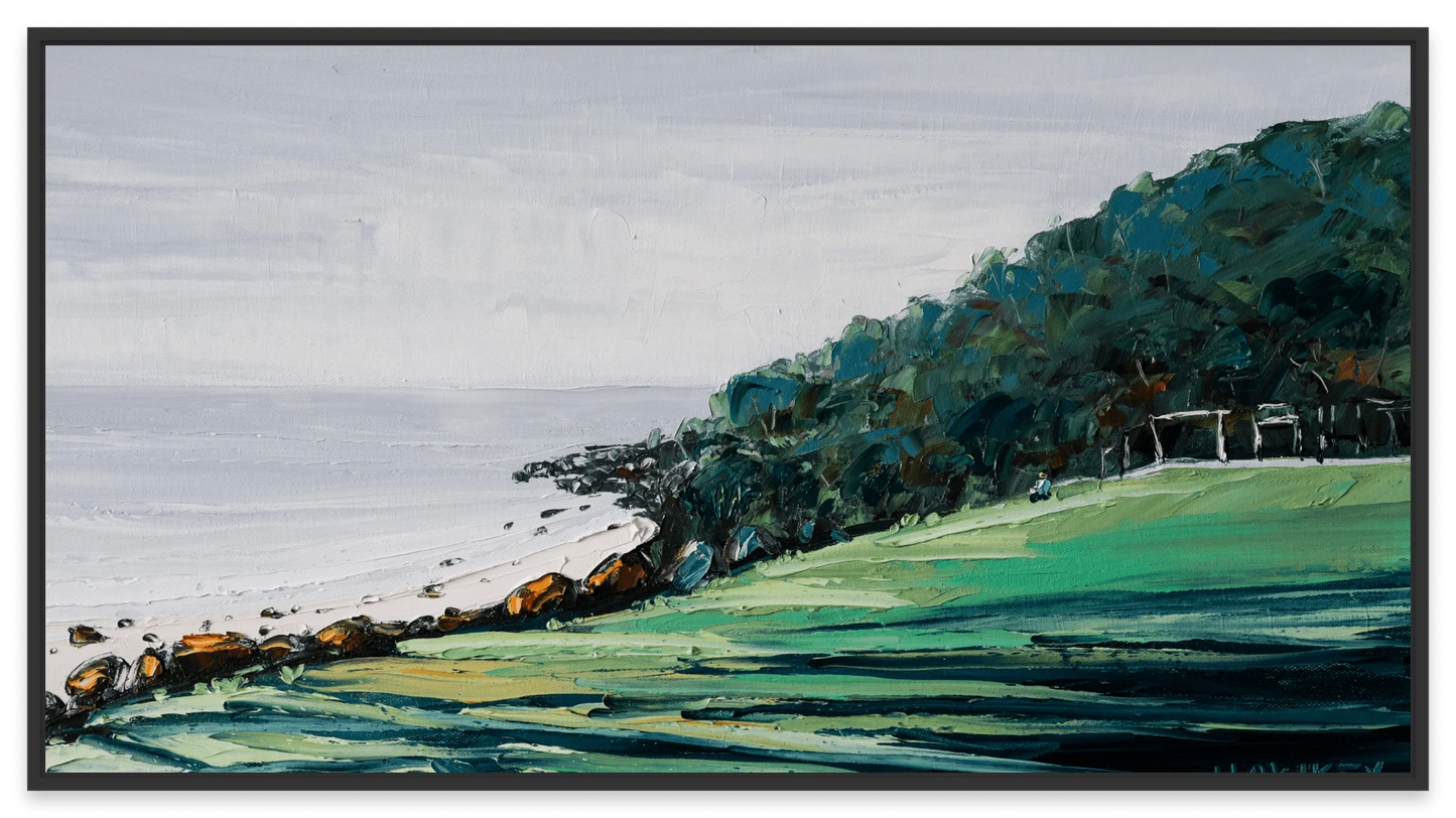 Burleigh Hill - Fine Art Print - Gold Coast Gallery Of ArtAngela Hawkey