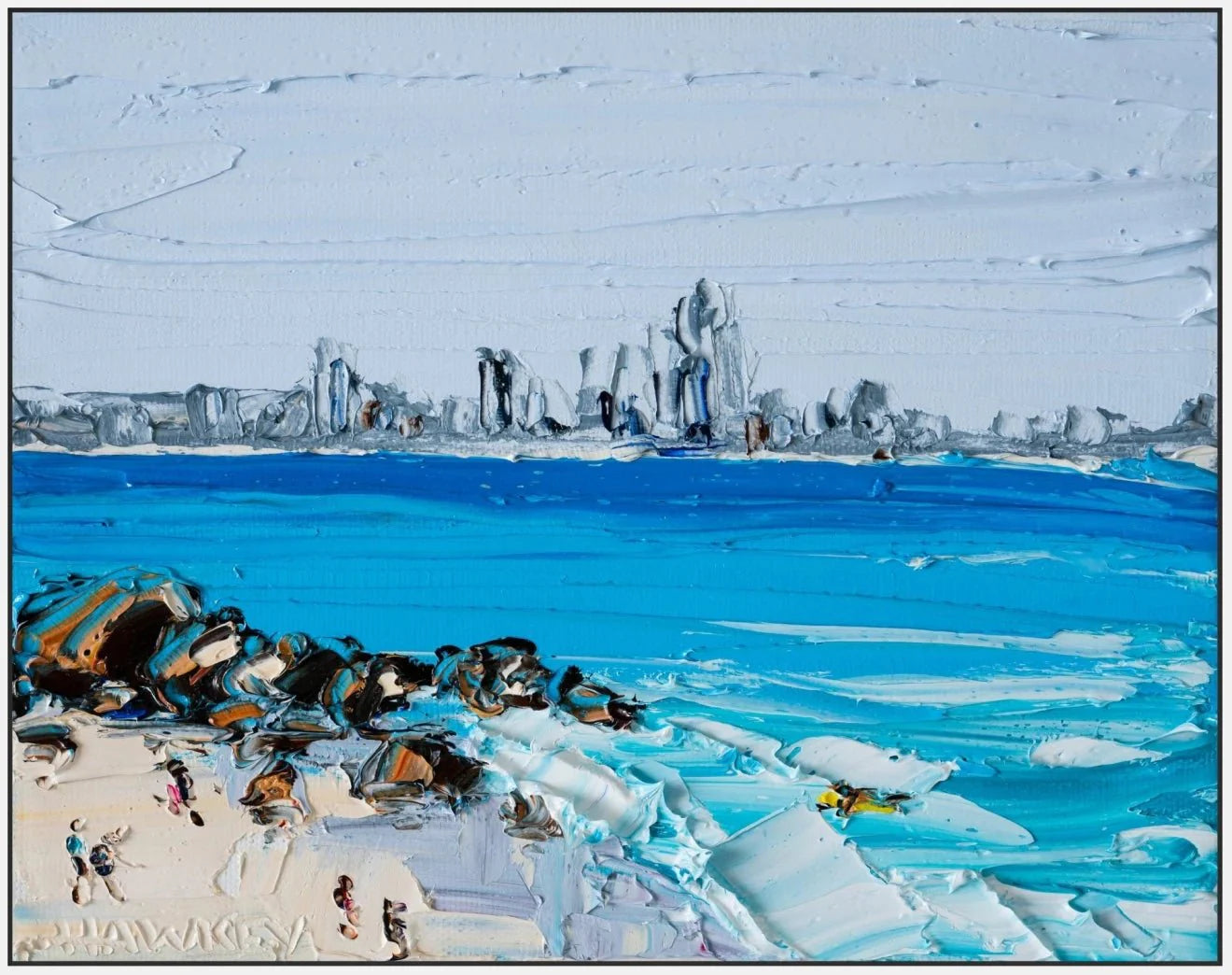 Burleigh View - Fine Art Print - Gold Coast Gallery Of ArtAngela Hawkey