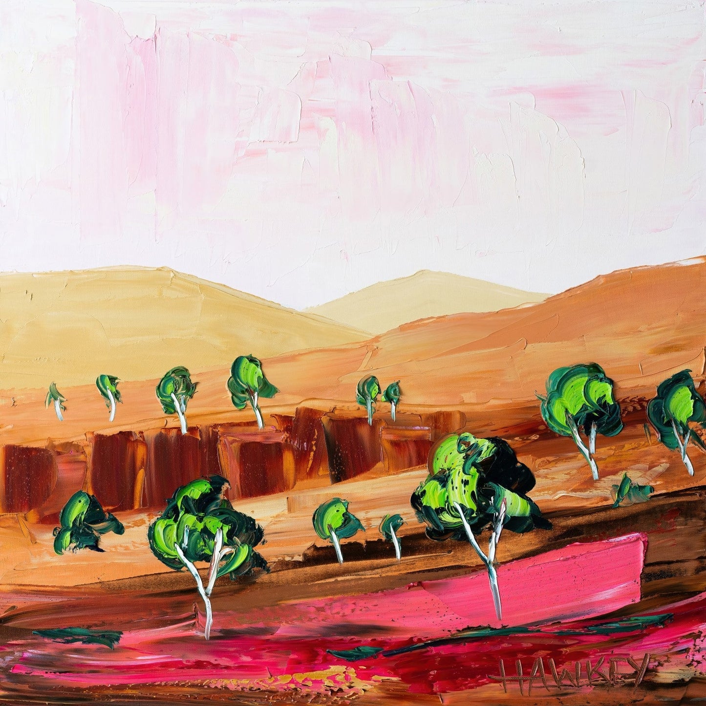 Desert Air 2 - Fine Art Print - Gold Coast Gallery Of ArtAngela Hawkey