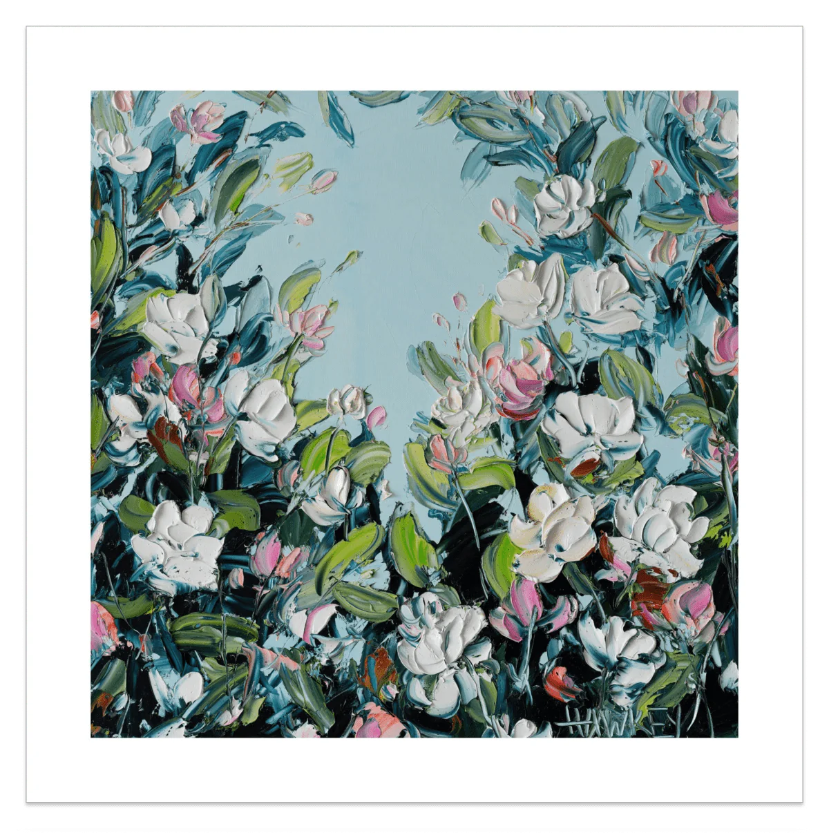 Garden Walk 8 - Fine Art Print - Gold Coast Gallery Of ArtAngela Hawkey
