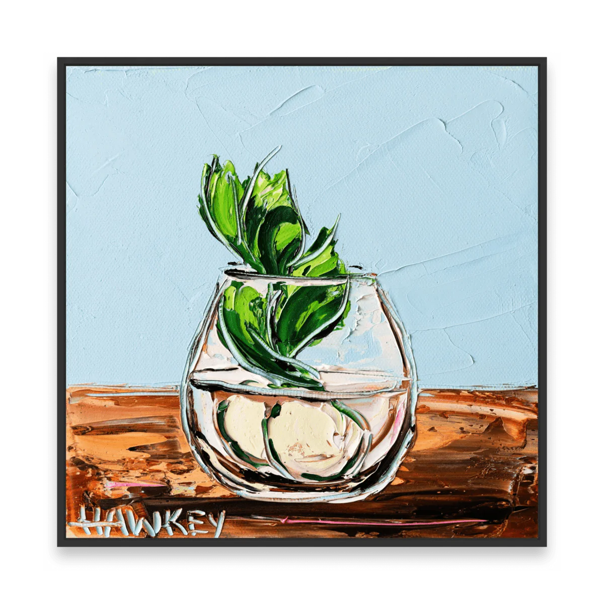Gin And Tonic With Mint And Cucumber 2 - Fine Art Print - Gold Coast Gallery Of ArtAngela Hawkey