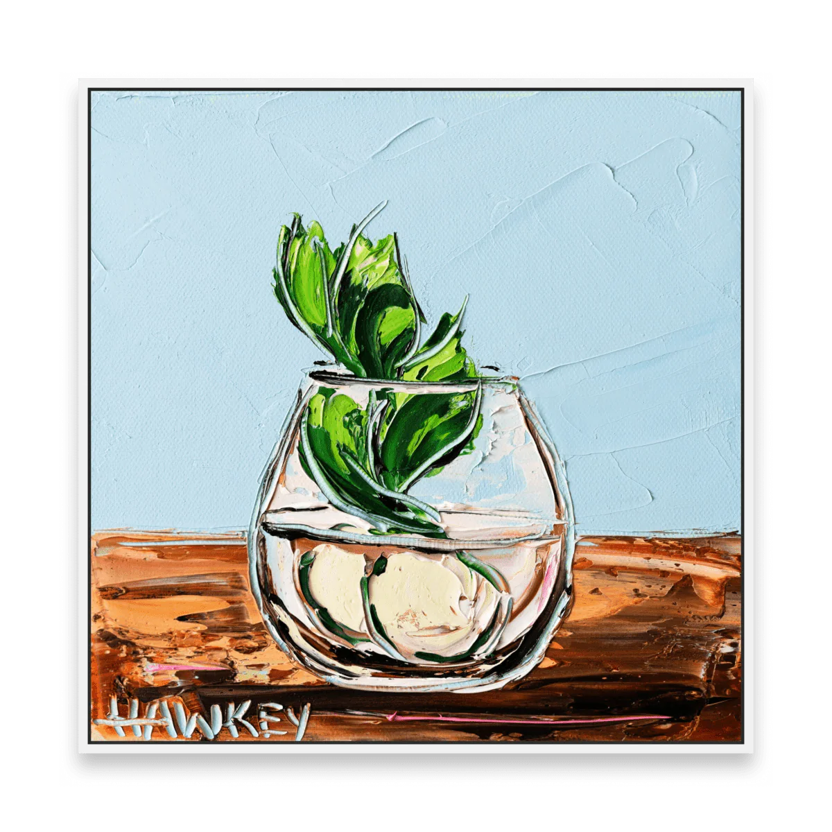Gin And Tonic With Mint And Cucumber 2 - Fine Art Print - Gold Coast Gallery Of ArtAngela Hawkey