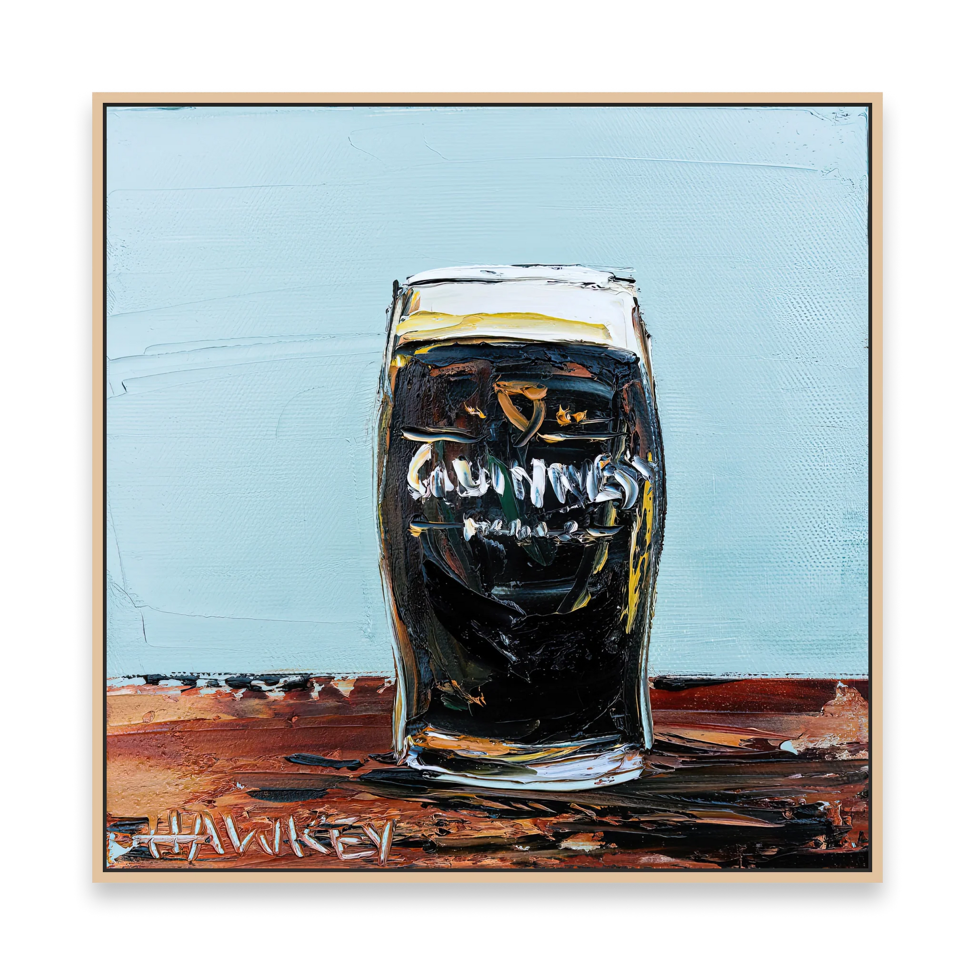 Guinness 2 - Fine Art Print - Gold Coast Gallery Of ArtAngela Hawkey