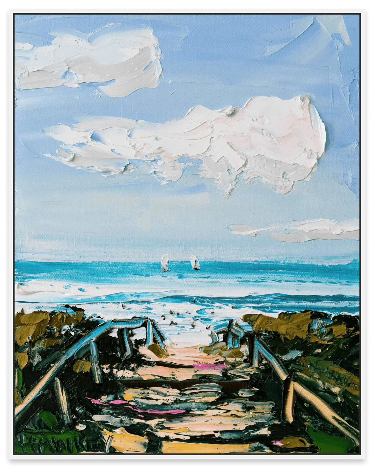 Long Days - Fine Art Print - Gold Coast Gallery Of ArtAngela Hawkey