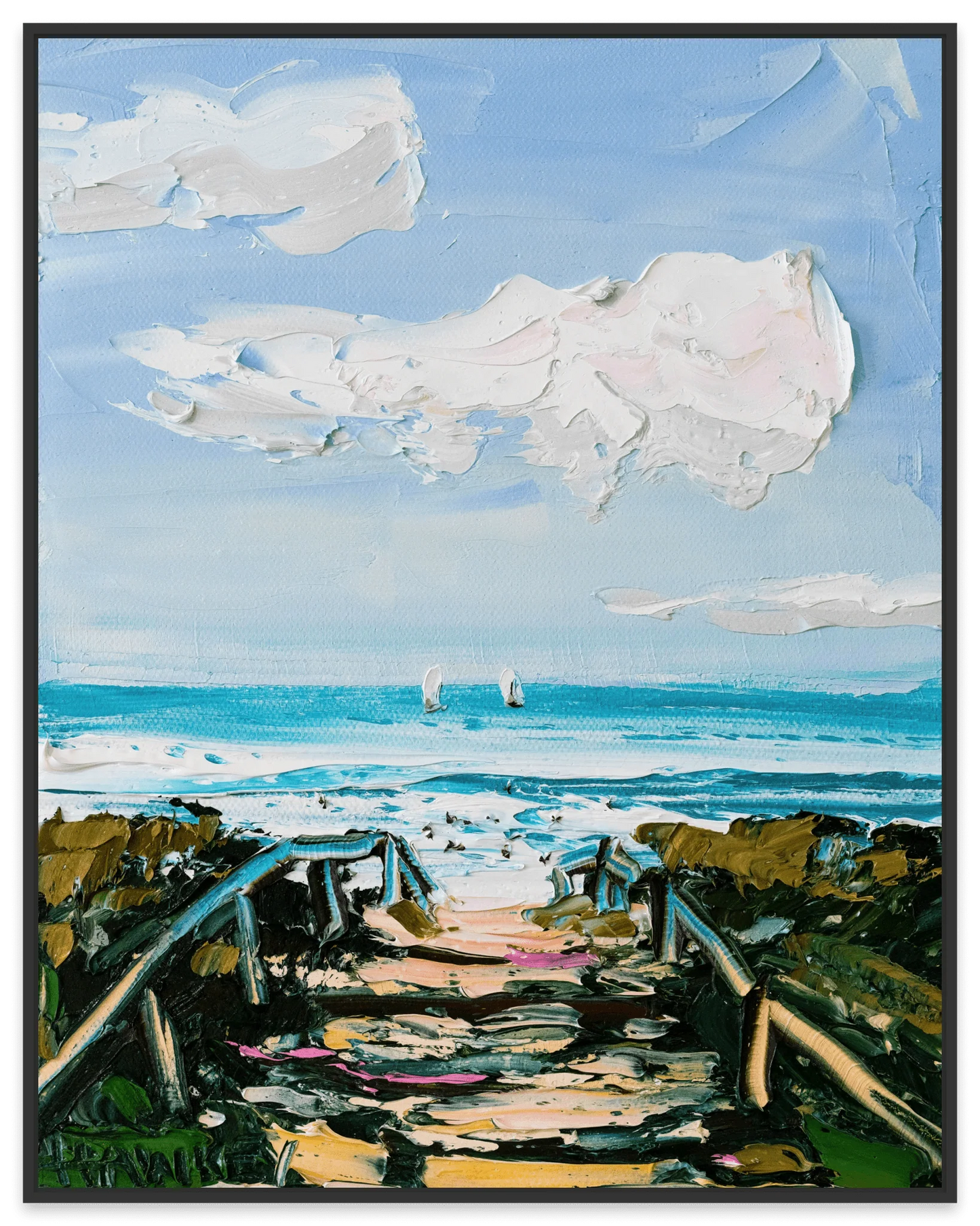 Long Days - Fine Art Print - Gold Coast Gallery Of ArtAngela Hawkey