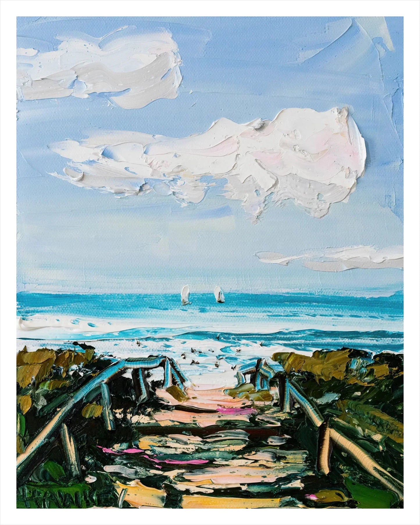 Long Days - Fine Art Print - Gold Coast Gallery Of ArtAngela Hawkey