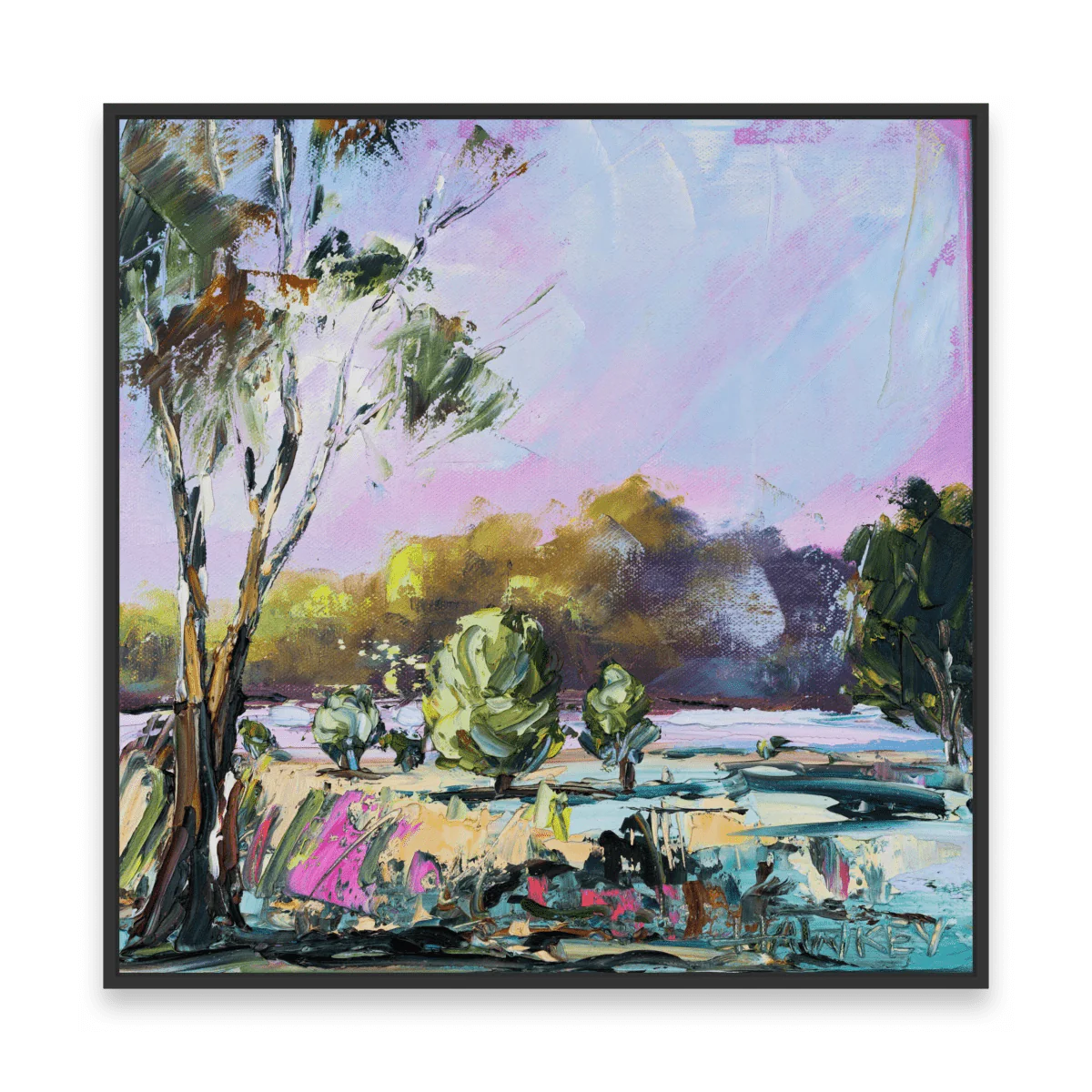 Magenta Mist - Fine Art Print - Gold Coast Gallery Of ArtAngela Hawkey
