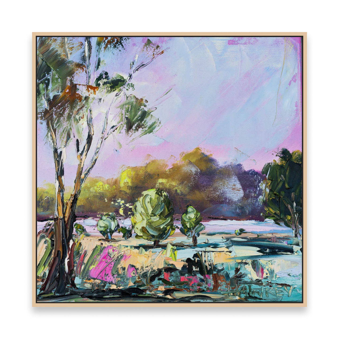 Magenta Mist - Fine Art Print - Gold Coast Gallery Of ArtAngela Hawkey