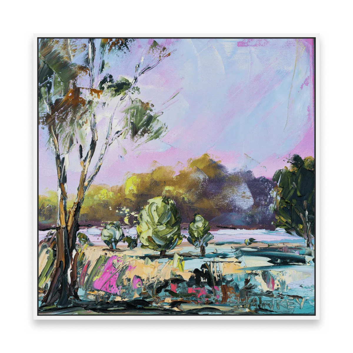 Magenta Mist - Fine Art Print - Gold Coast Gallery Of ArtAngela Hawkey
