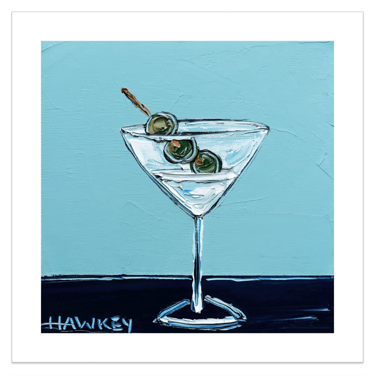 Martini 2 - Fine Art Print - Gold Coast Gallery Of ArtAngela Hawkey