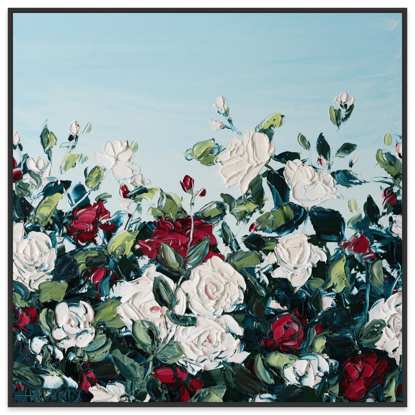 Mum's Roses - Fine Art Print - Gold Coast Gallery Of ArtAngela Hawkey