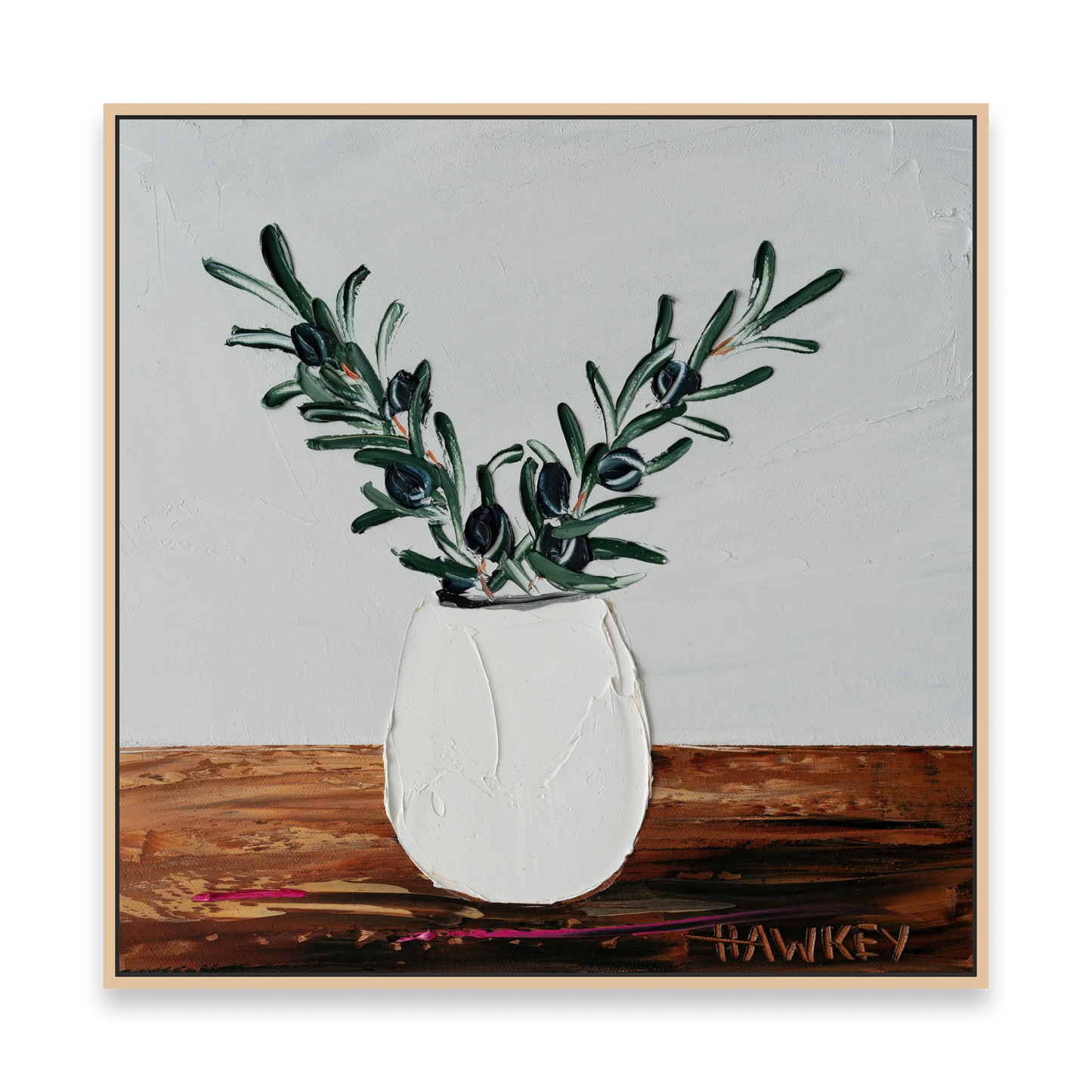 Olive Branches 16 - Fine Art Print - Gold Coast Gallery Of ArtAngela Hawkey