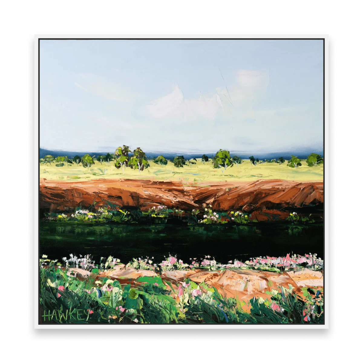 Rivers Edge - Fine Art Print - Gold Coast Gallery Of ArtAngela Hawkey