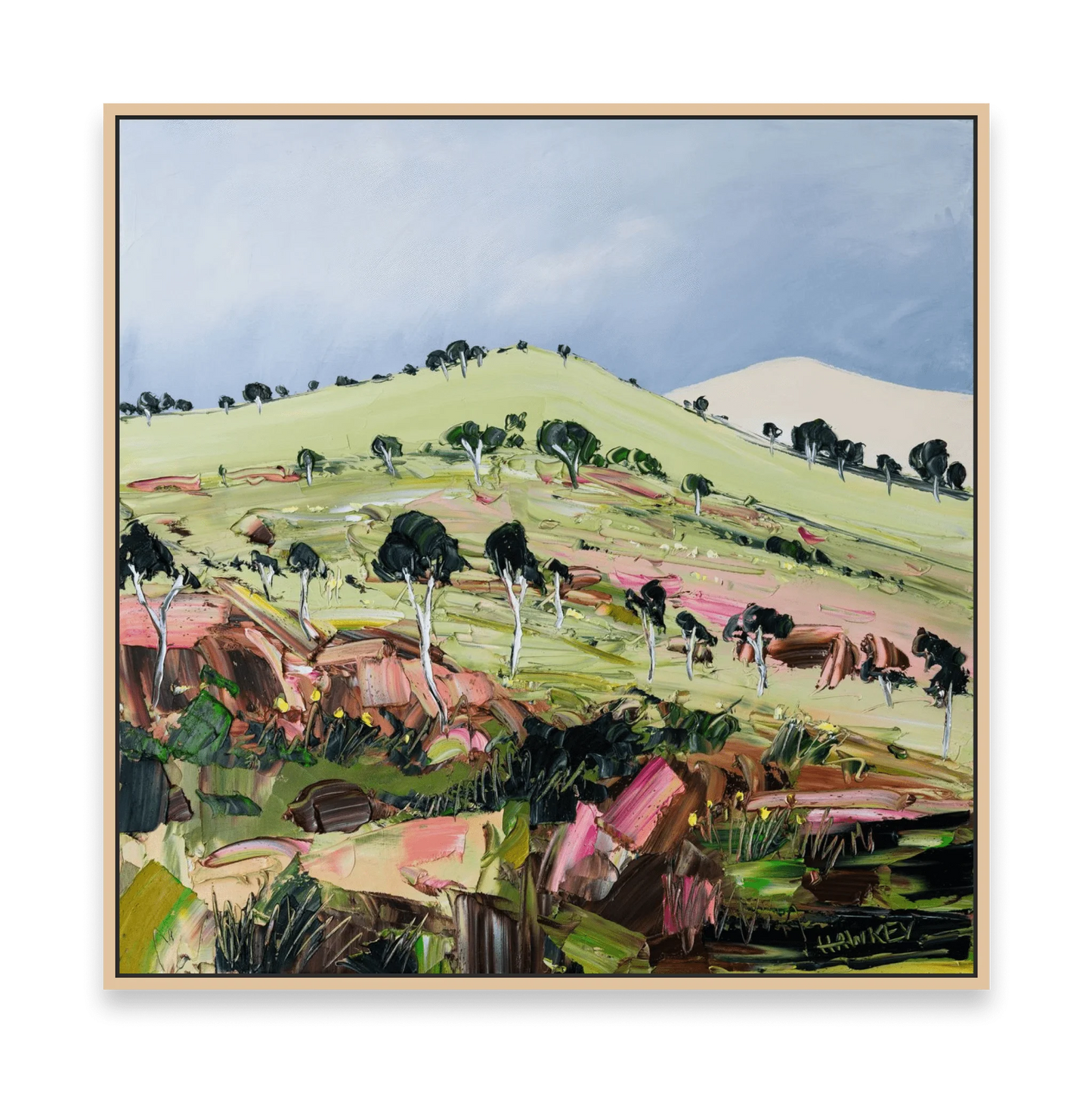 Rocky Hill - Fine Art Print - Gold Coast Gallery Of ArtAngela Hawkey