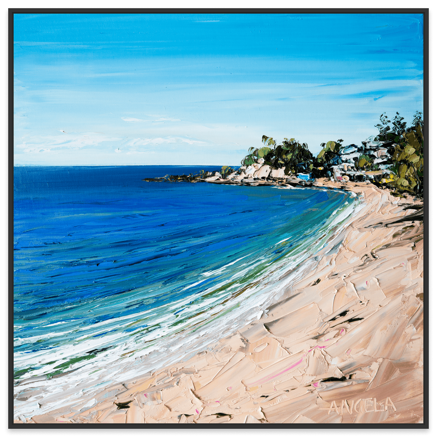Scotts Point - Fine Art Print - Gold Coast Gallery Of ArtAngela Hawkey
