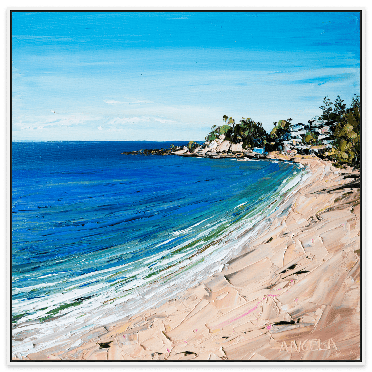 Scotts Point - Fine Art Print - Gold Coast Gallery Of ArtAngela Hawkey