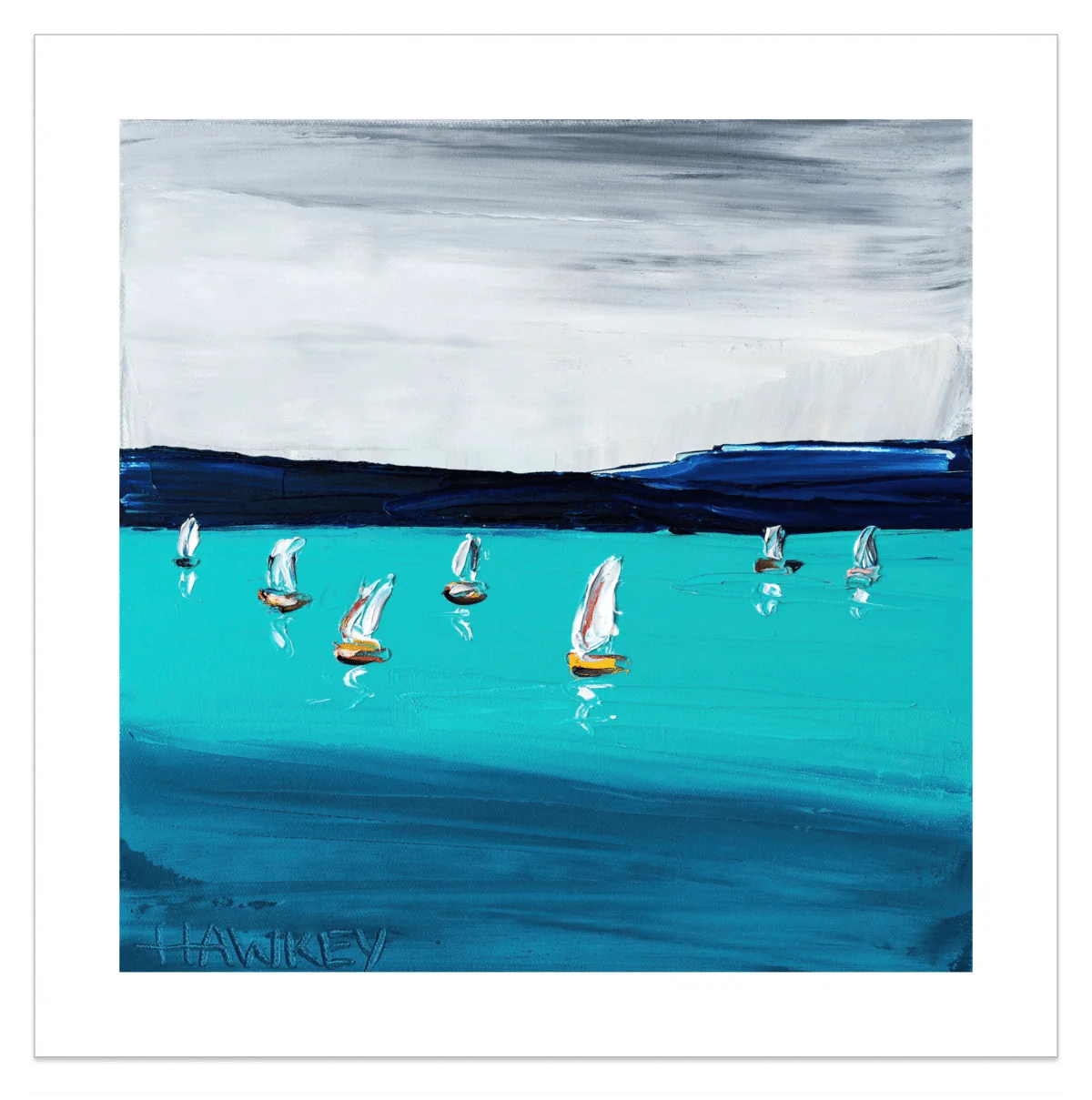 Set Sail - Fine Art Print - Gold Coast Gallery Of ArtAngela Hawkey