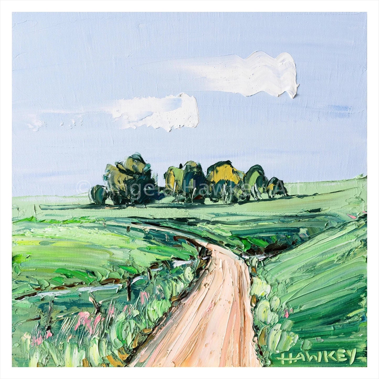 Shallow Creek - Fine Art Print - Gold Coast Gallery Of ArtAngela Hawkey