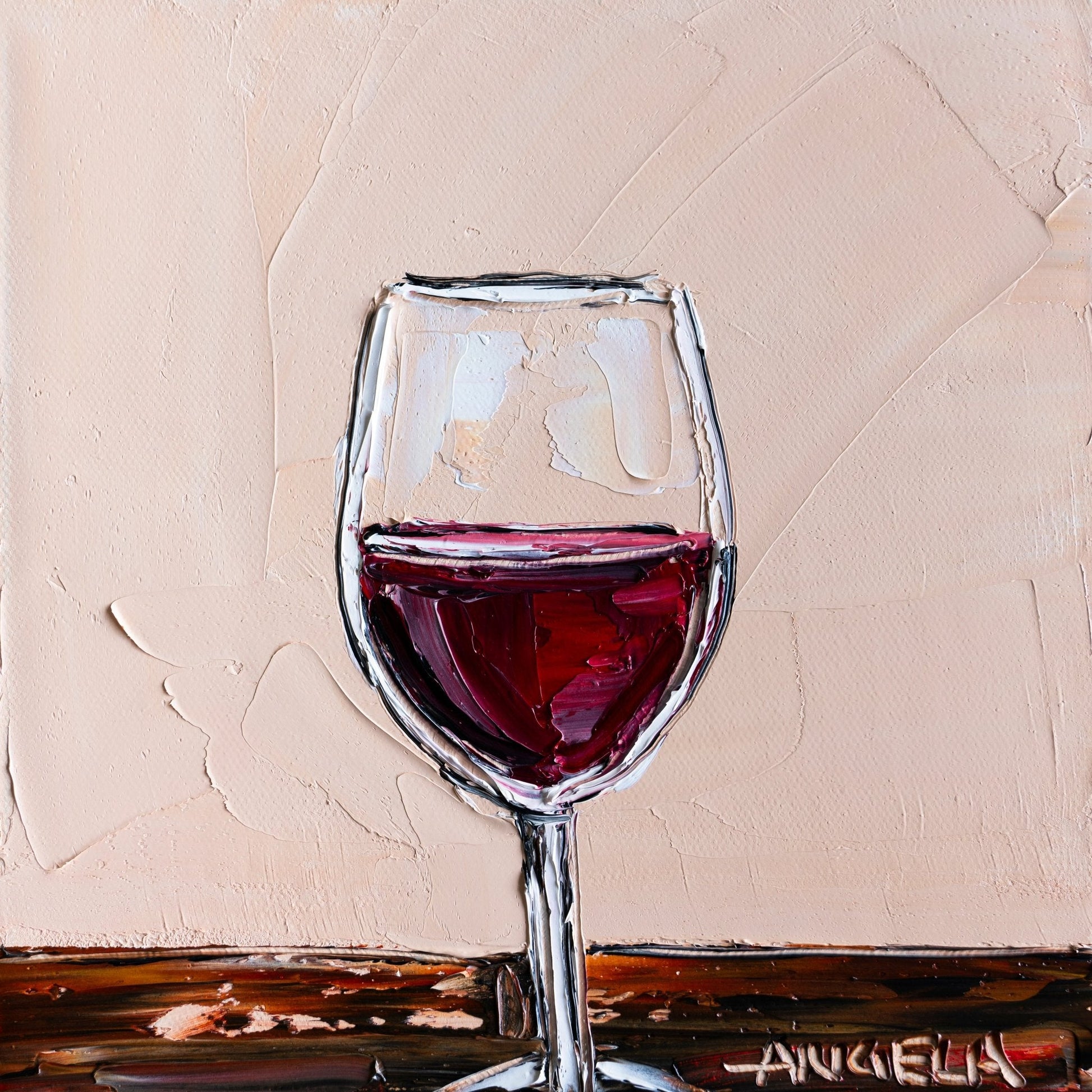 Smooth Red - Fine Art Print - Gold Coast Gallery Of ArtAngela Hawkey