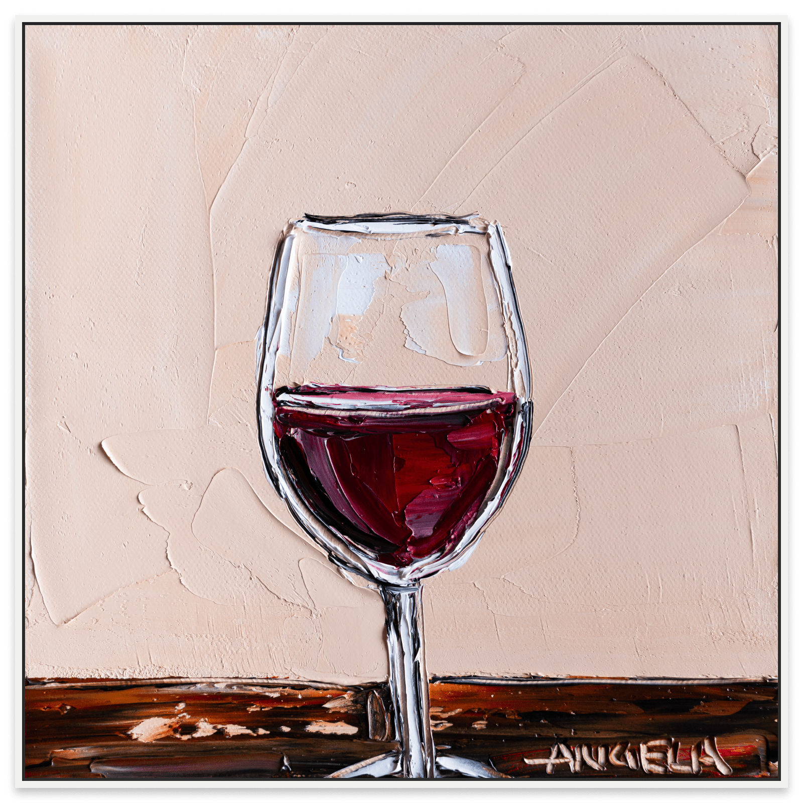 Smooth Red - Fine Art Print - Gold Coast Gallery Of ArtAngela Hawkey
